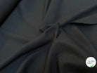 CREPE LOURD ASPECT MOUSSE NOIR 25% VISCOSE BEAU TOMBÉ - My Little Coupon