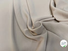 CREPE LOURD BEAU TOMBÉ BEIGE - My Little Coupon