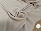 CREPE LOURD BEAU TOMBÉ BEIGE - My Little Coupon