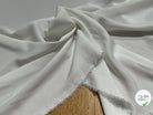 CREPE LOURD BEAU TOMBÉ BLANC CASSÉ STRETCH - My Little Coupon