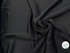 CREPE LOURD ENVERS SATIN NOIR QUALITÉ COUTURE - My Little Coupon