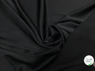 CREPE LOURD ENVERS SATIN SUBLIME TOMBÉ NOIR - My Little Coupon