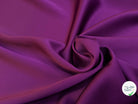 CREPE LOURD ENVERS SATIN ULTRA BEAU VIOLET QUALITÉ COUTURE - My Little Coupon