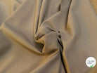 CREPE LOURD JAPAN 62% ACETATE STRETCH TAUPE - My Little Coupon