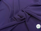 CREPE LOURD JAPAN STRETCH VIOLET REBECCA - My Little Coupon