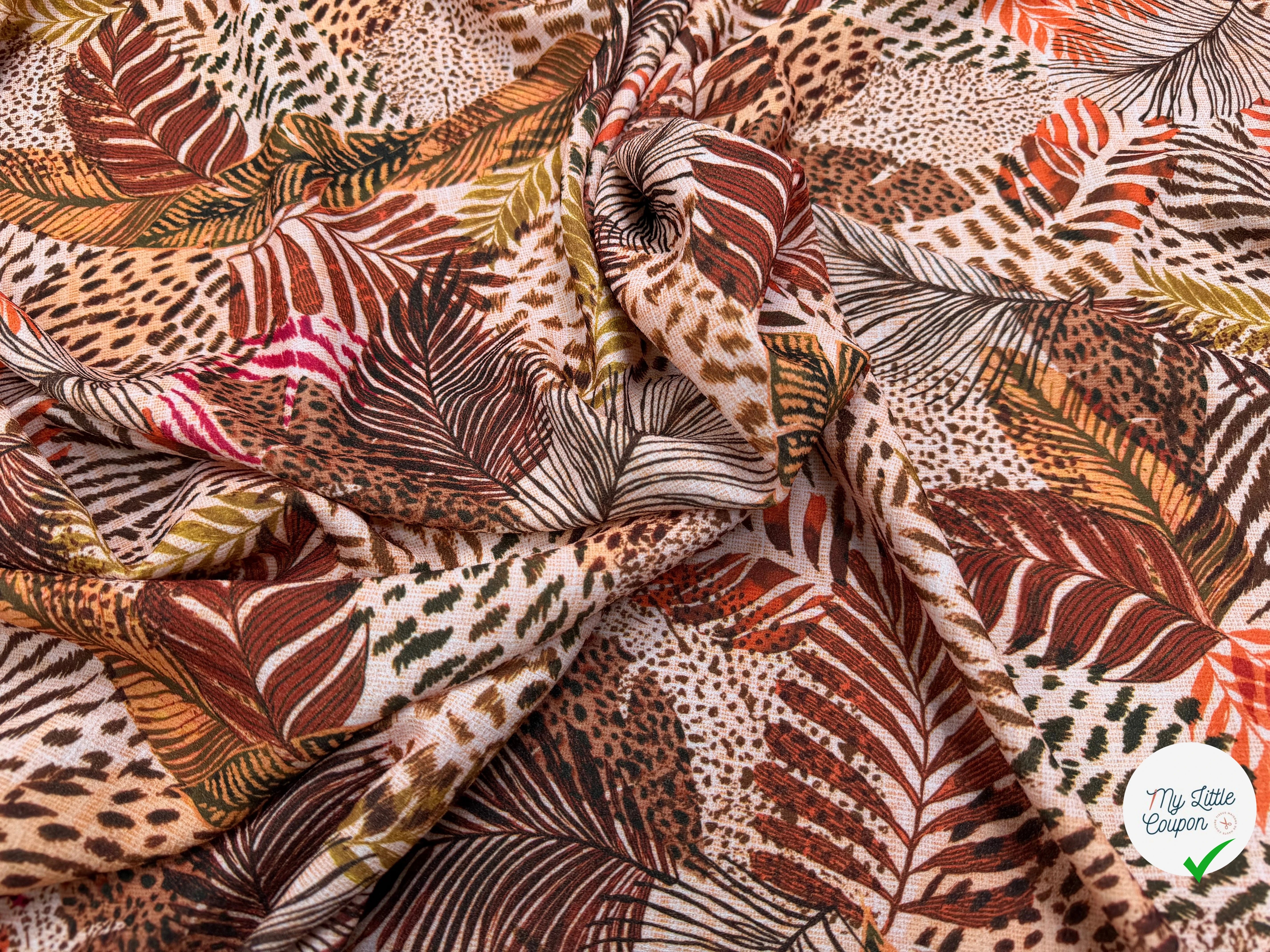 CREPE LOURD JAPON IMPRIMÉ EN FRANCE N17 - My Little Coupon