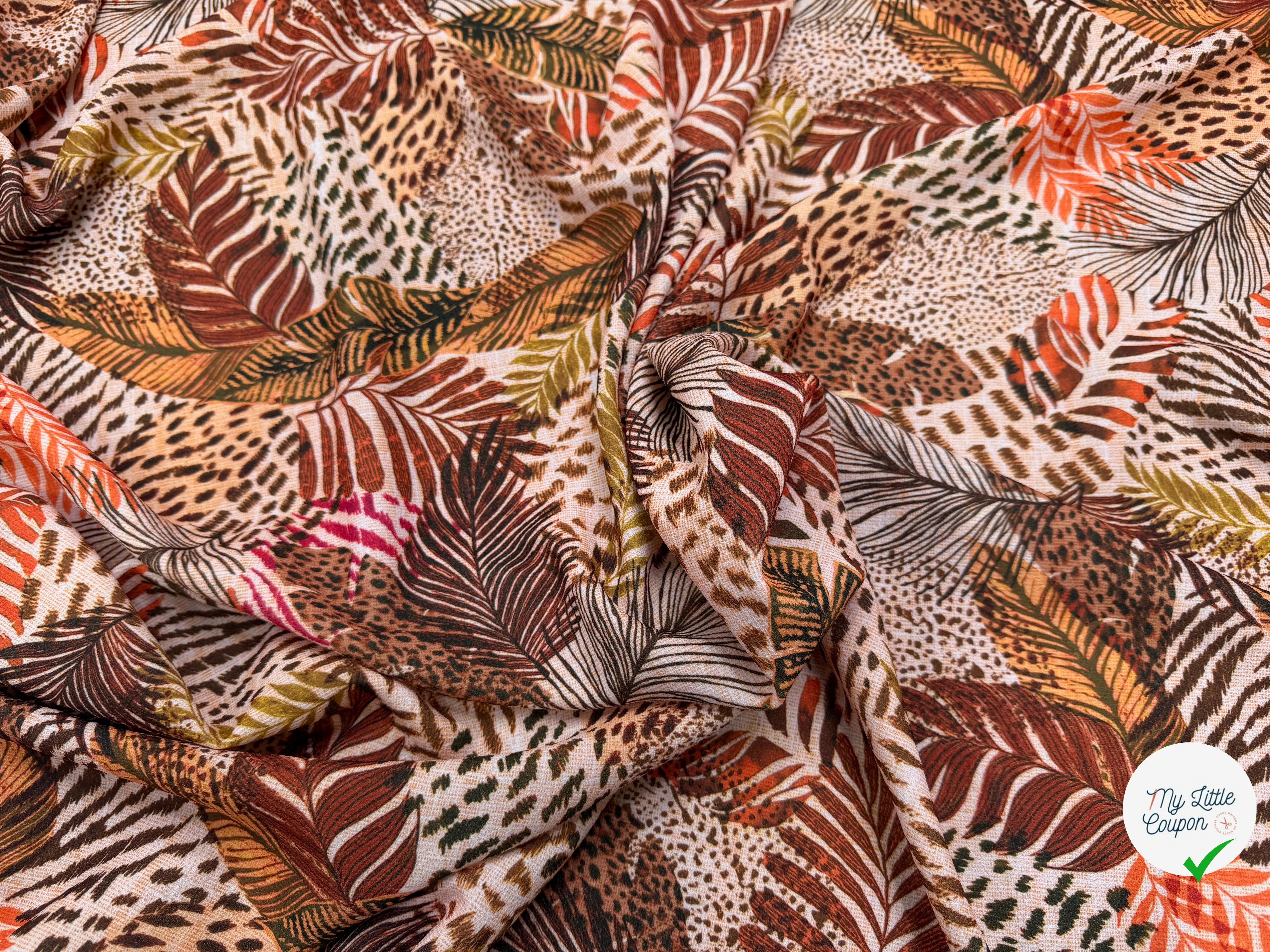 CREPE LOURD JAPON IMPRIMÉ EN FRANCE N17 - My Little Coupon