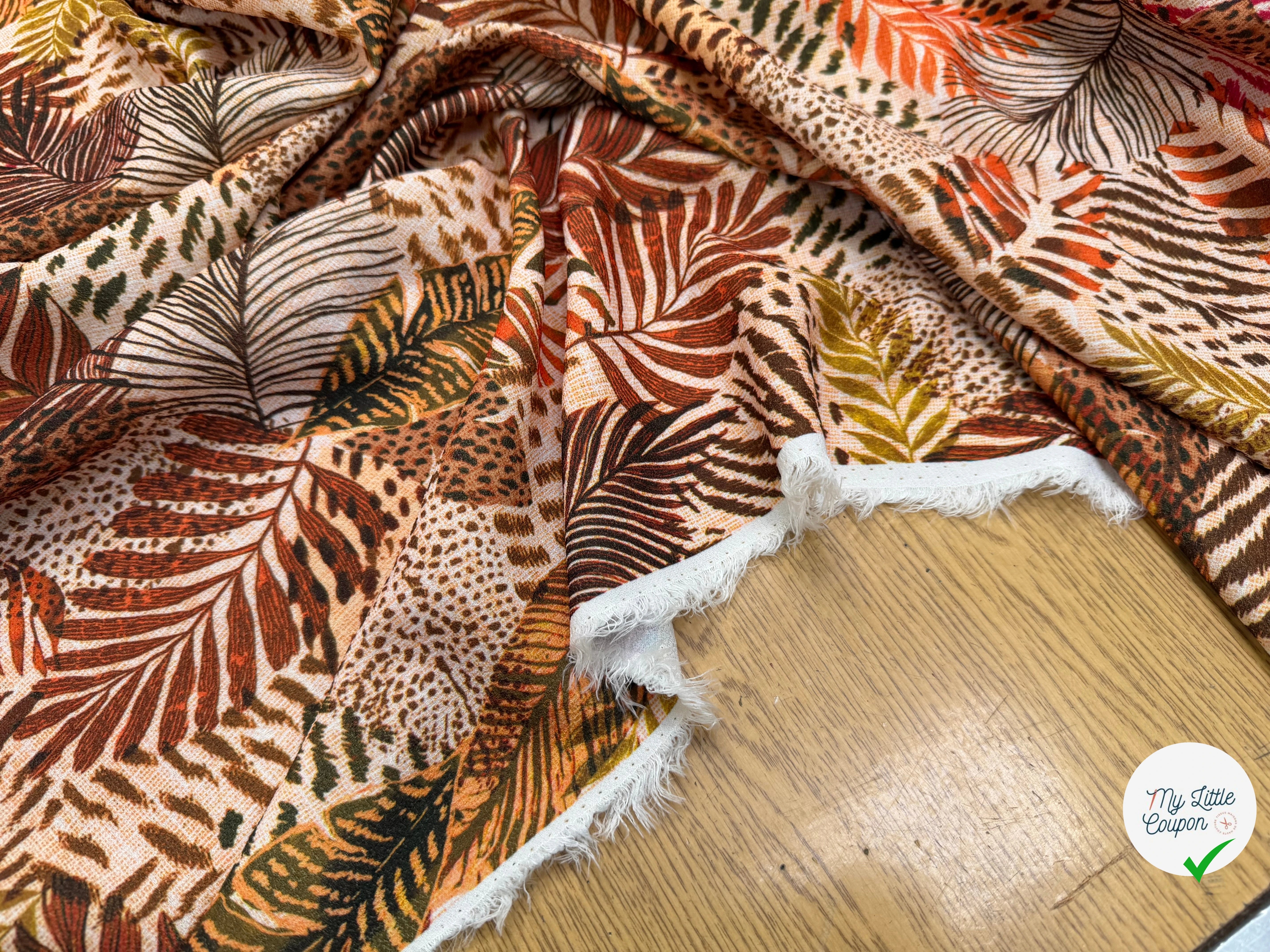 CREPE LOURD JAPON IMPRIMÉ EN FRANCE N17 - My Little Coupon