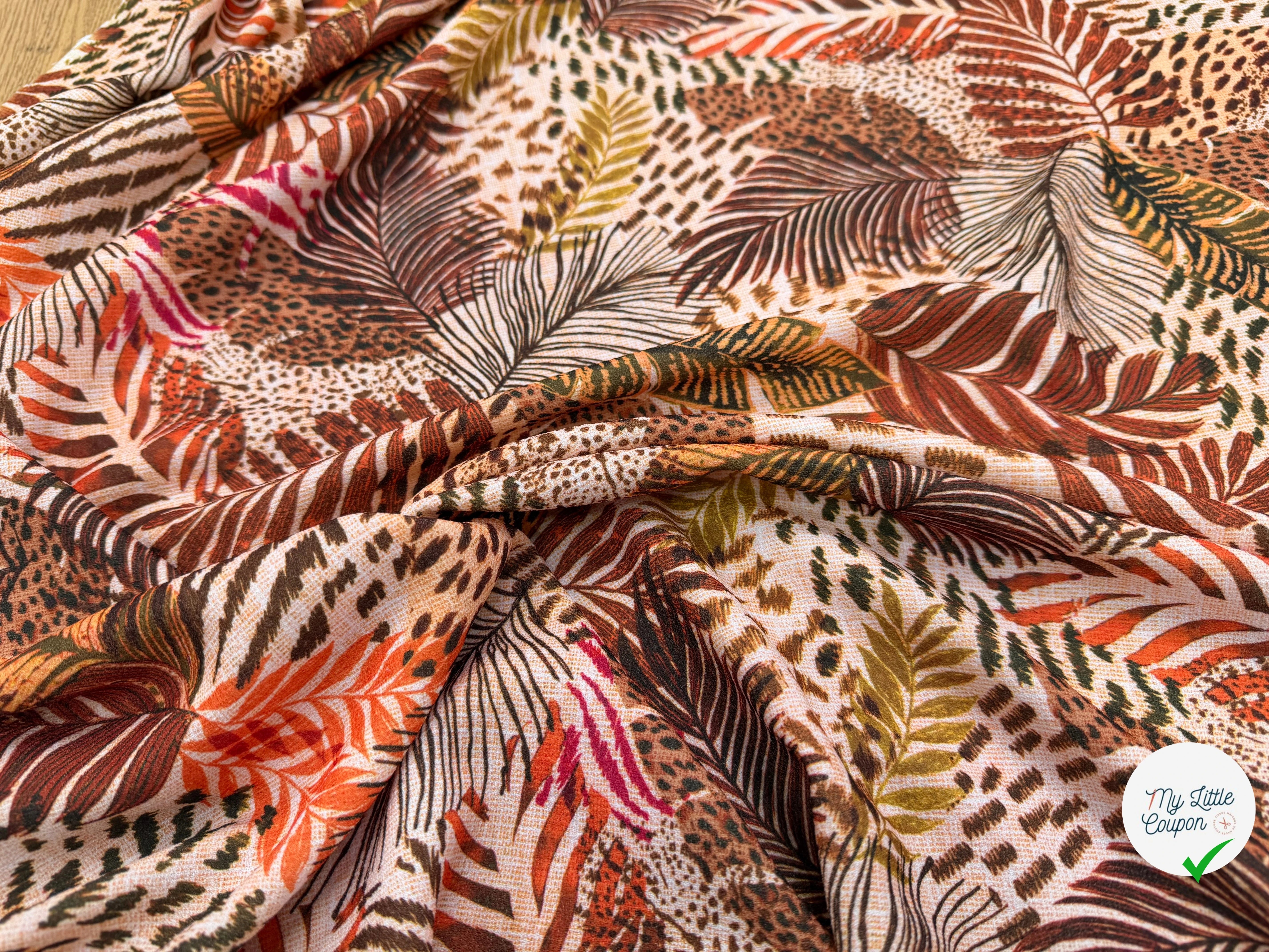 CREPE LOURD JAPON IMPRIMÉ EN FRANCE N17 - My Little Coupon