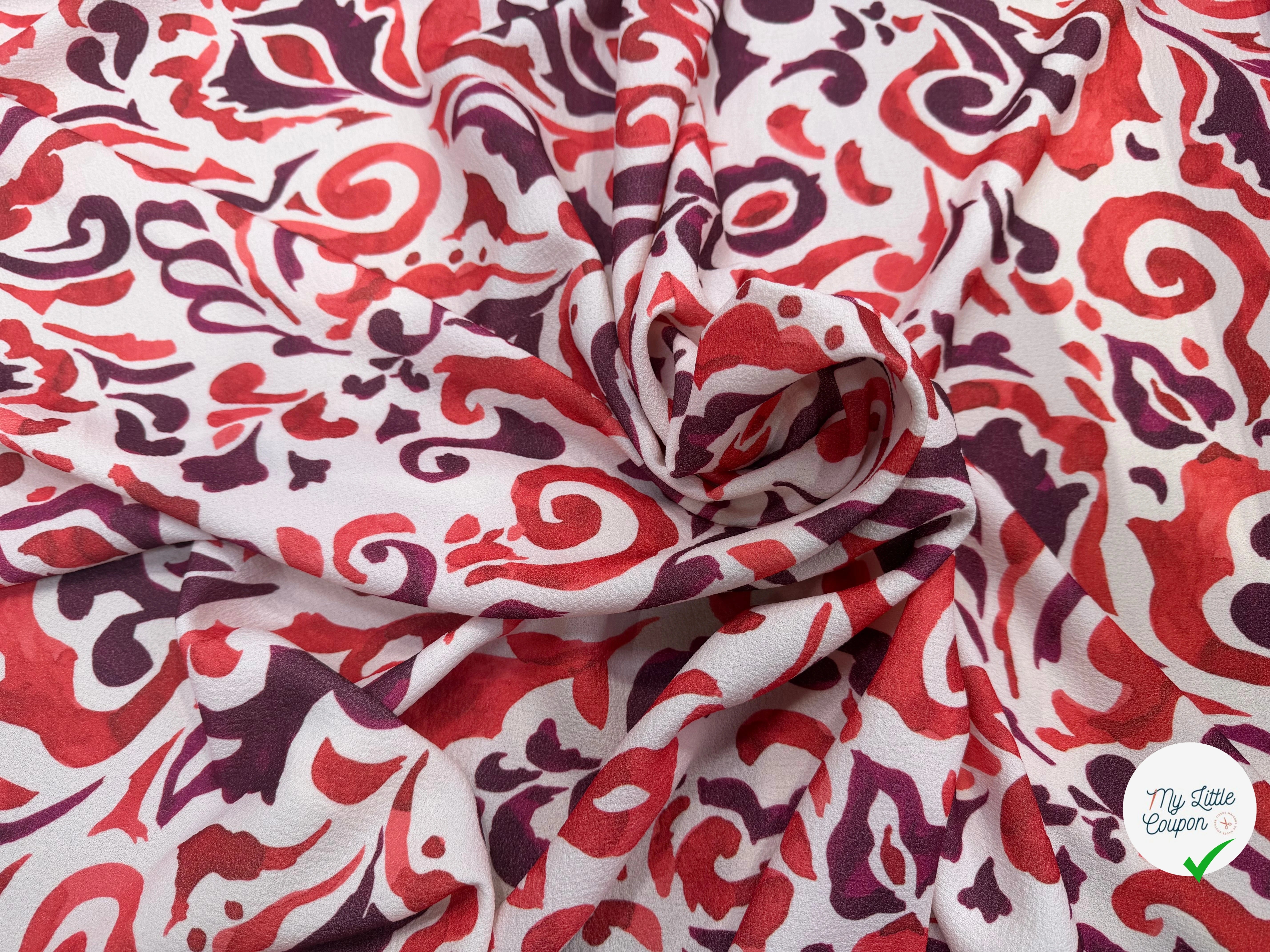 CREPE LOURD JAPON IMPRIMÉ EN FRANCE N2 - My Little Coupon