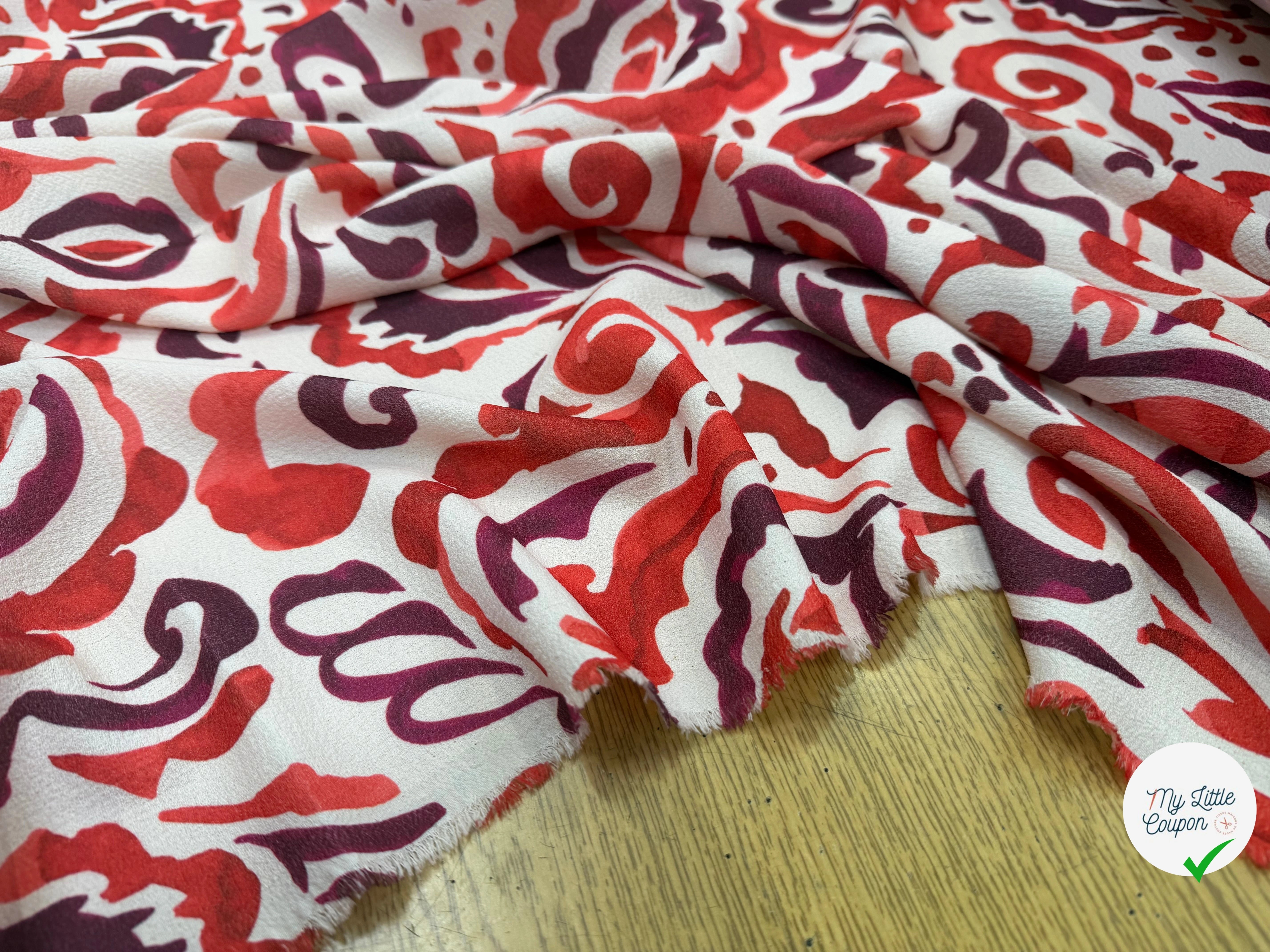 CREPE LOURD JAPON IMPRIMÉ EN FRANCE N2 - My Little Coupon