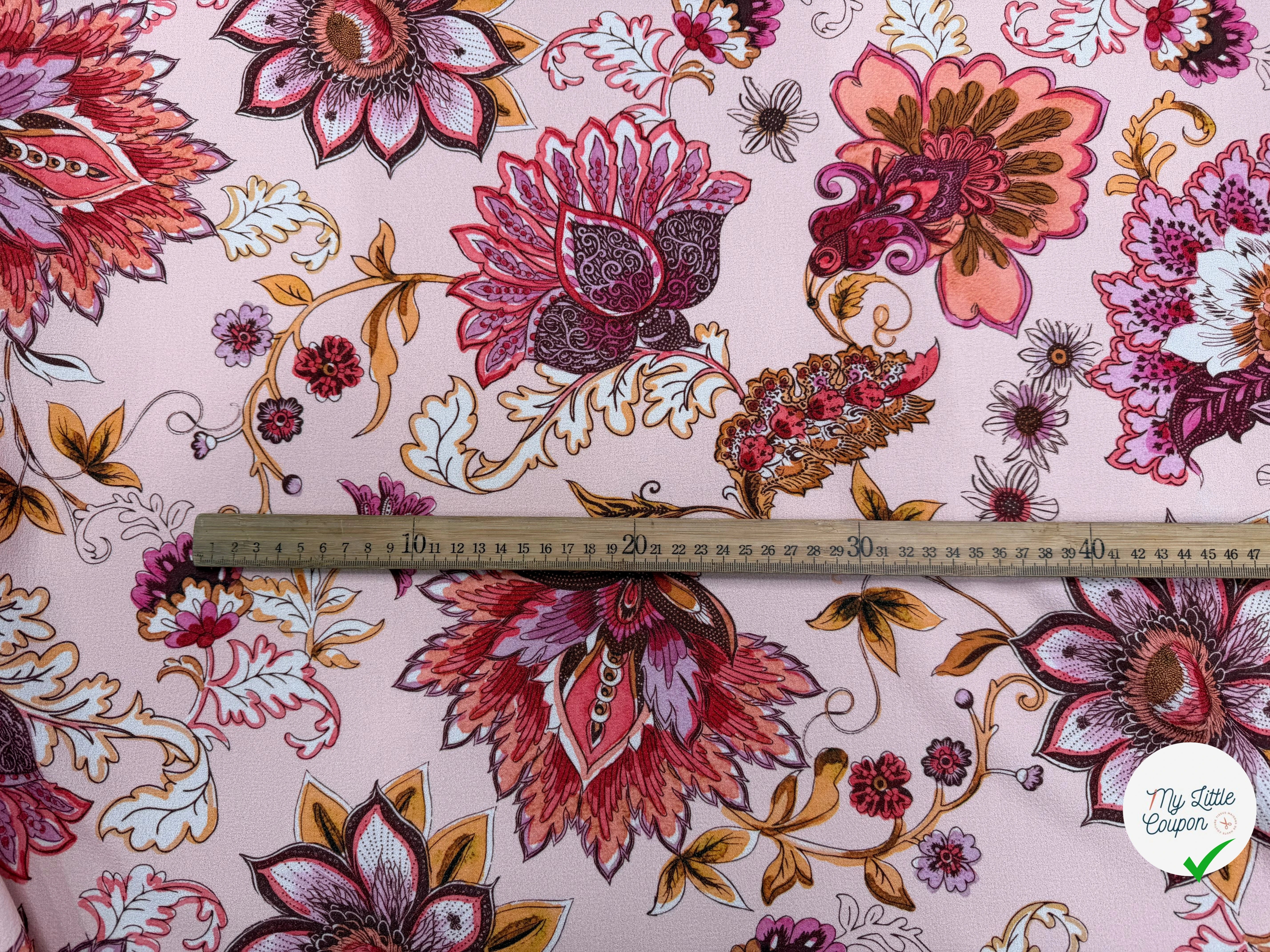 CREPE LOURD JAPON IMPRIMÉ EN FRANCE N23 - My Little Coupon