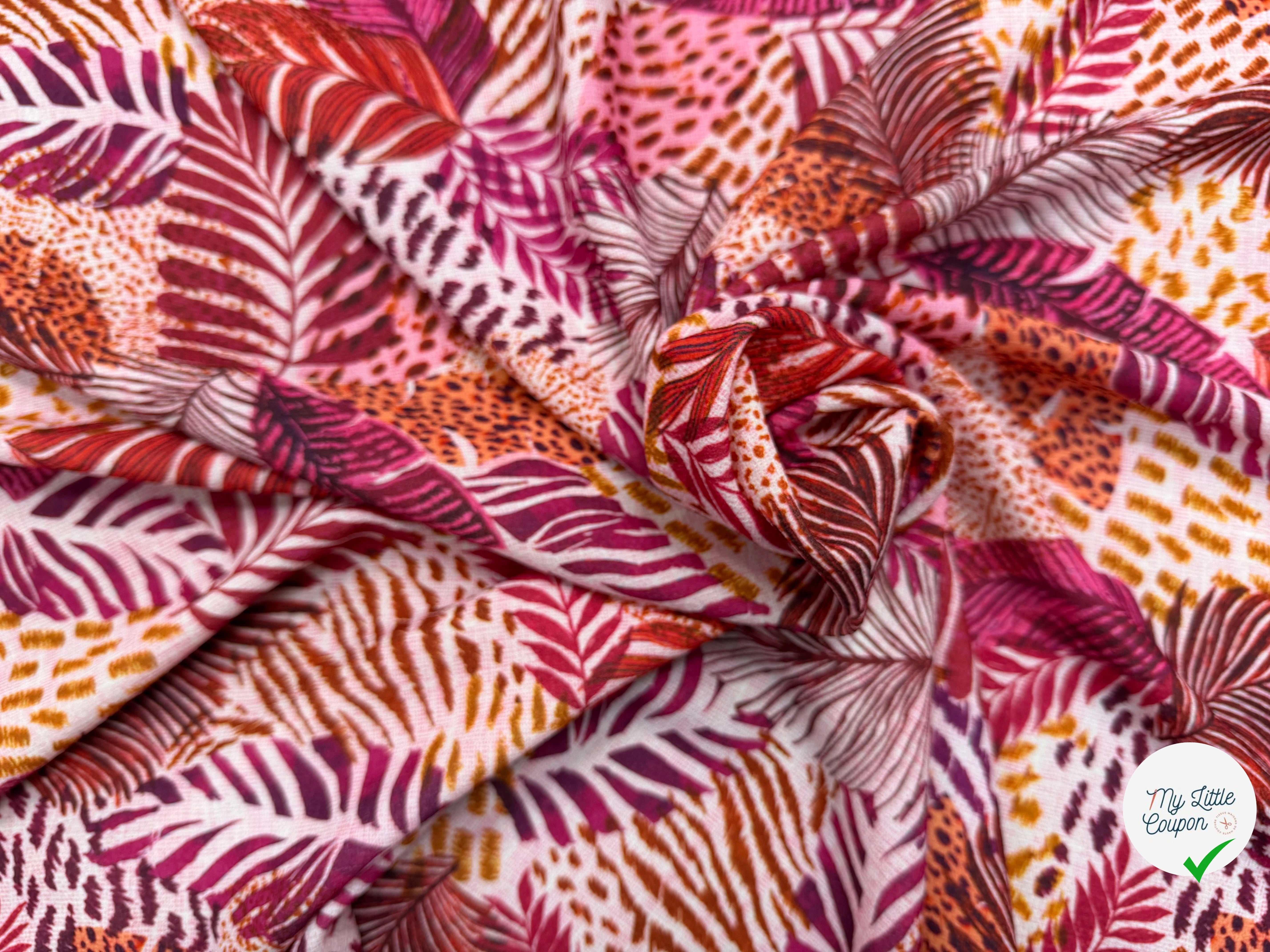 CREPE LOURD JAPON IMPRIMÉ EN FRANCE N25 - My Little Coupon