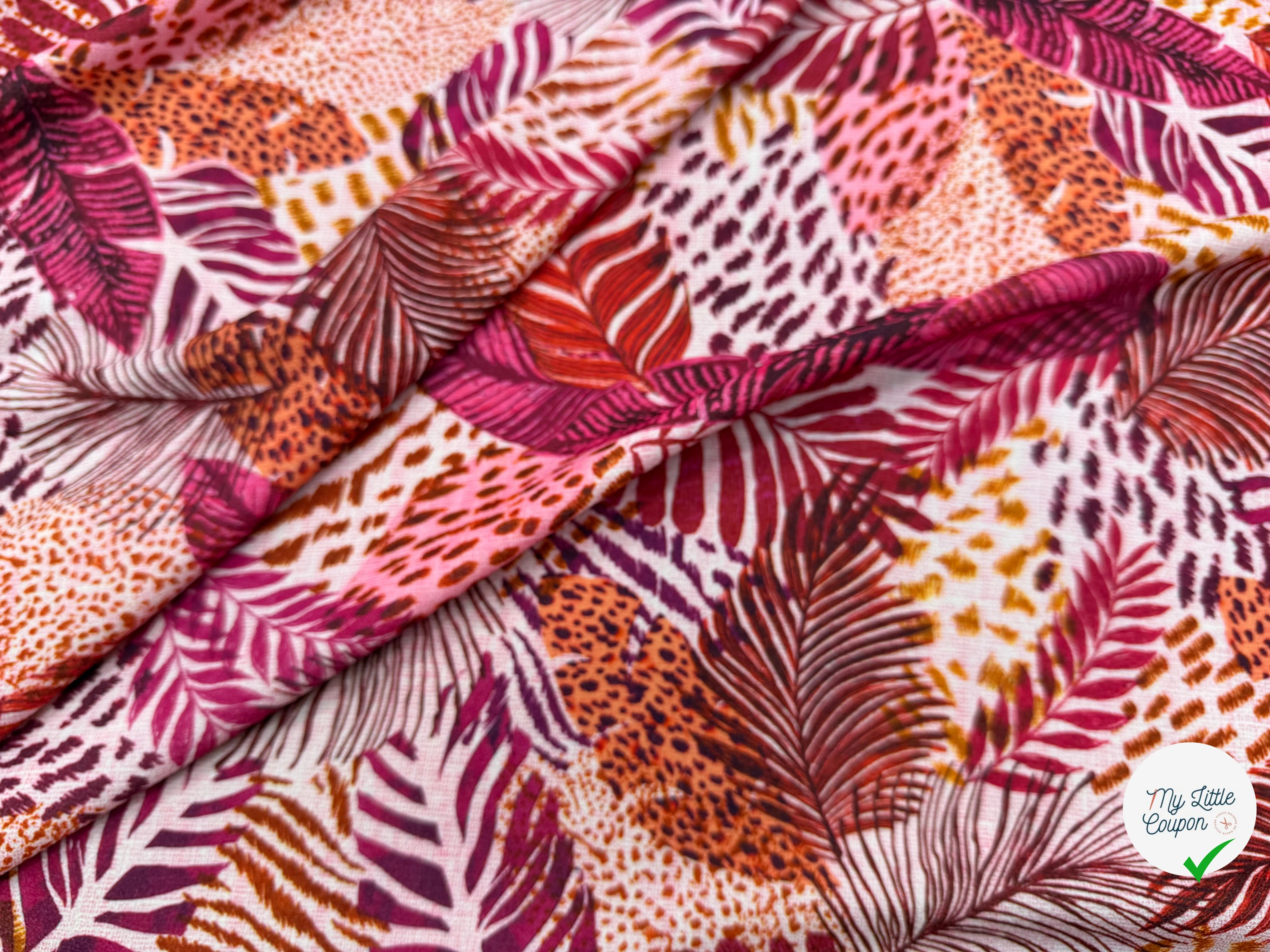 CREPE LOURD JAPON IMPRIMÉ EN FRANCE N25 - My Little Coupon