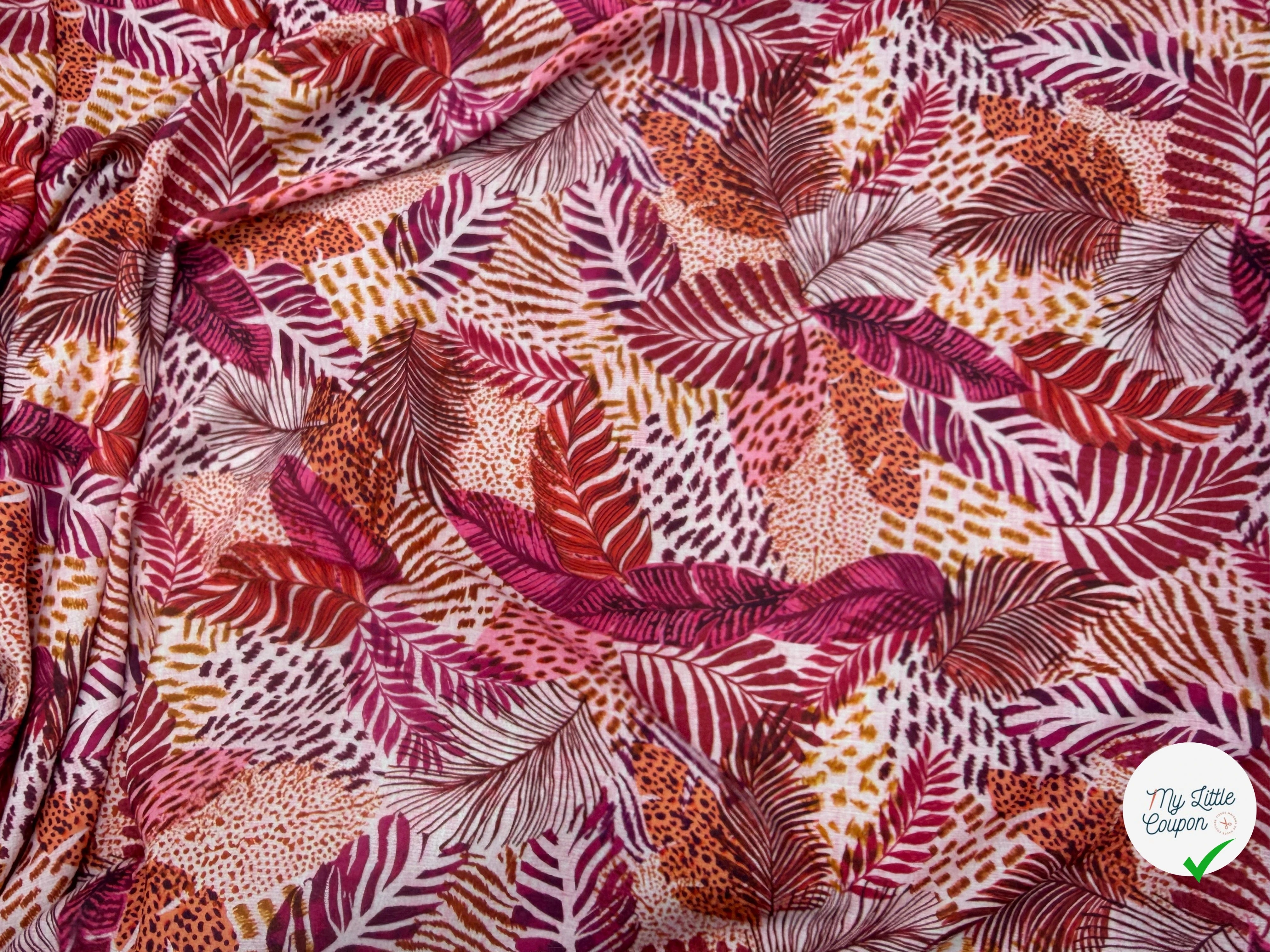 CREPE LOURD JAPON IMPRIMÉ EN FRANCE N25 - My Little Coupon