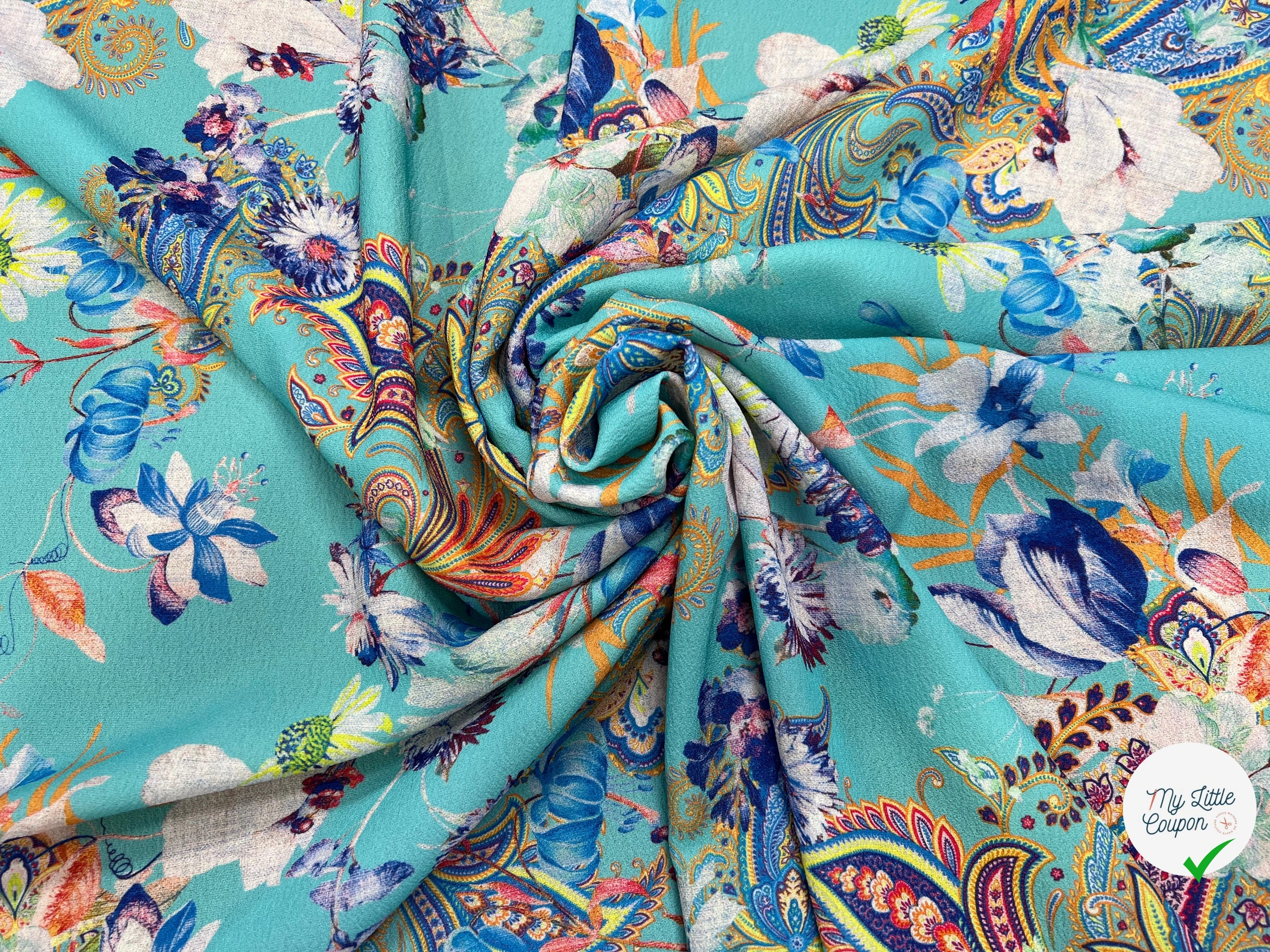 CREPE LOURD JAPON IMPRIMÉ EN FRANCE N40 - My Little Coupon