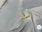 CREPE LOURD JAPONAIS BLANC CASSÉ STRETCH - My Little Coupon