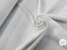 CREPE LOURD JAPONAIS BLANC STRETCH - My Little Coupon