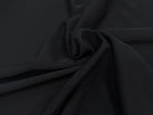 CREPE LOURD LÉGÈREMENT STRETCH NOIR 150CM - My Little Coupon