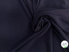 CREPE LOURD MOUSSE POLYVISOSE STRETCH BLEU NAVY SUBLIME - My Little Coupon