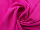 CRÊPE LOURD POLYESTER FUSCHIA MSO