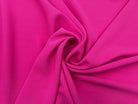 CRÊPE LOURD POLYESTER FUSCHIA MSO