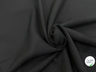 CREPE LOURD POLYVISCOSE BEAU TOMBÉ NOIR STRETCH - My Little Coupon