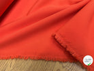 CREPE LOURD POLYVISCOSE ORANGE TRÈS BELLE TENUE - My Little Coupon