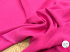CREPE LOURD  STRETCH ROSE FUSCHIA  30% VISCOSE - My Little Coupon