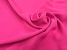 CREPE LOURD  STRETCH ROSE FUSCHIA  30% VISCOSE - My Little Coupon