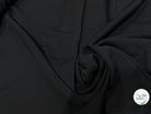 CREPE LOURD VISCOSE TRÈS BEAU TOMBÉ NOIR STRETCH LÉGÈREMENT SATINÉ - My Little Coupon