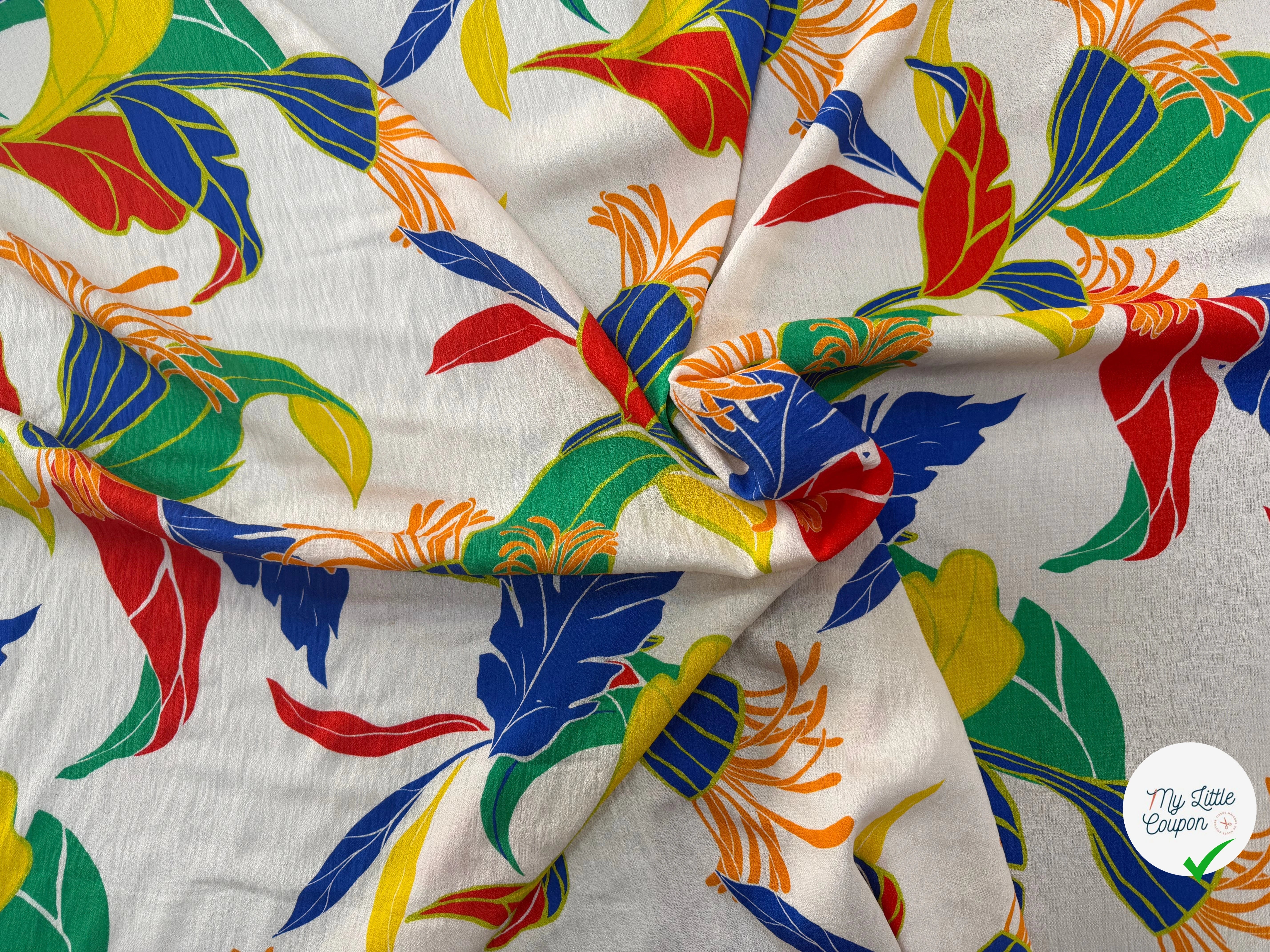 CREPE MAROCAIN 100% VISCOSE 1 - My Little Coupon