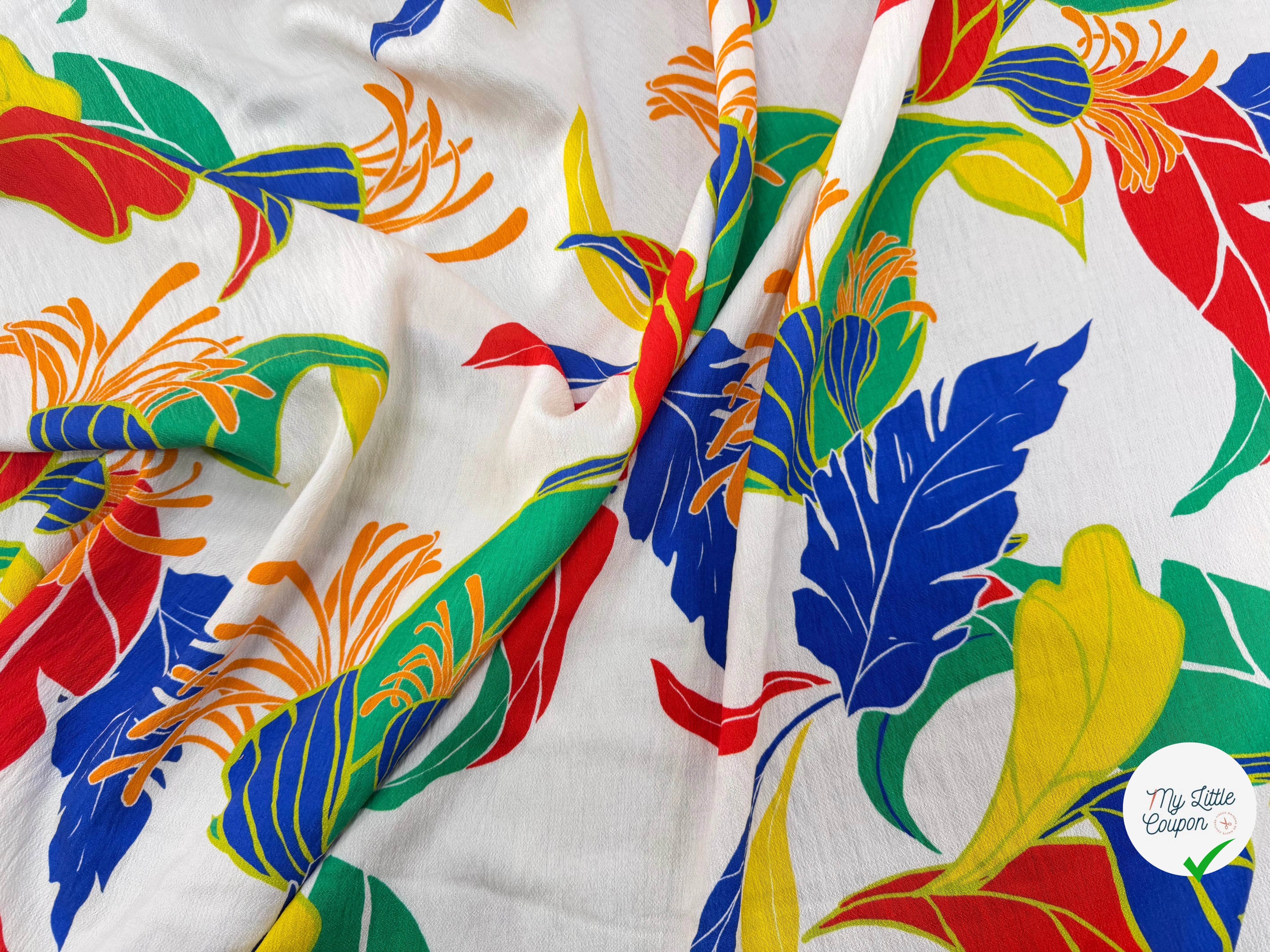 CREPE MAROCAIN 100% VISCOSE 1 - My Little Coupon