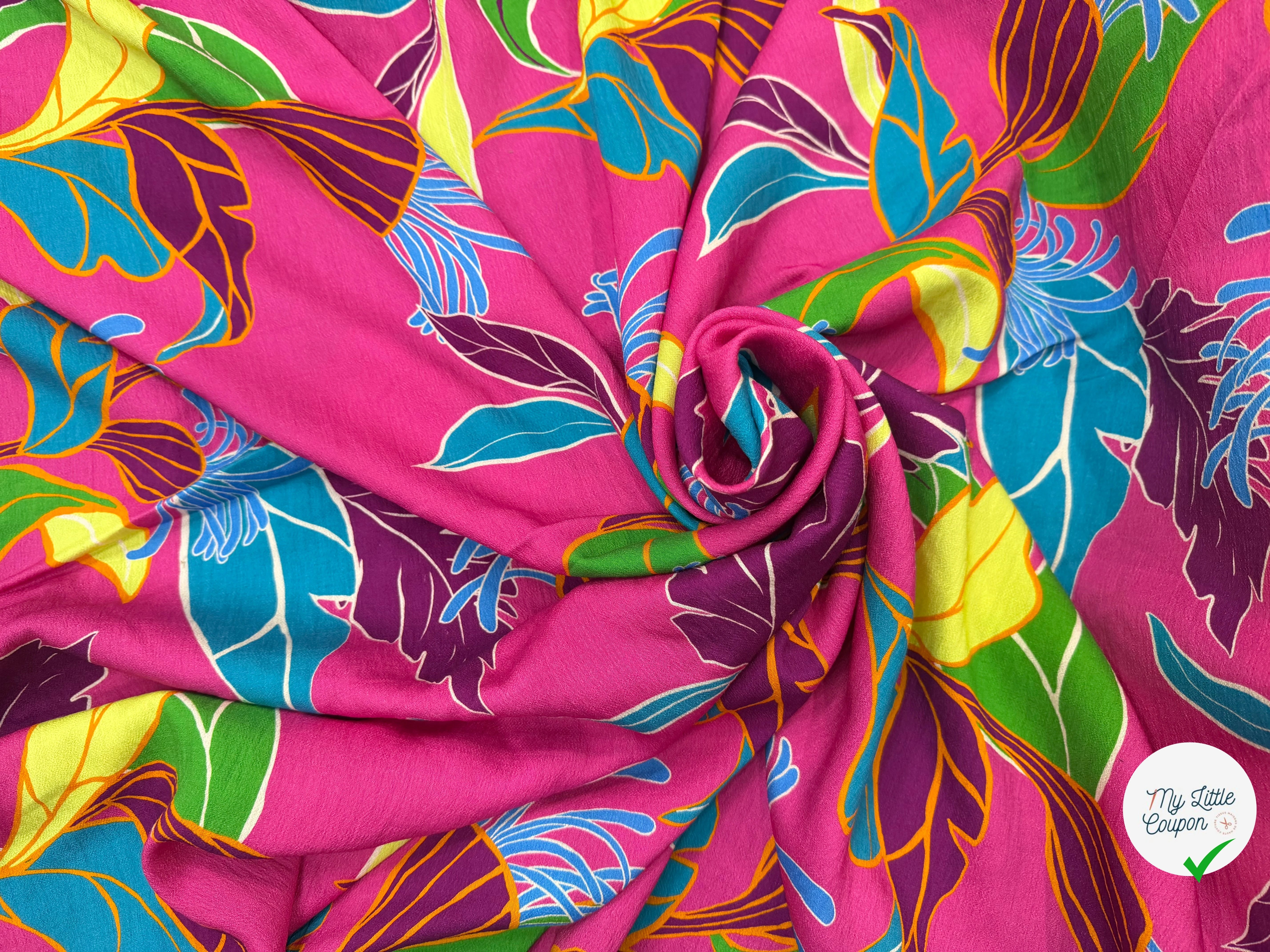 CREPE MAROCAIN 100% VISCOSE 11 - My Little Coupon