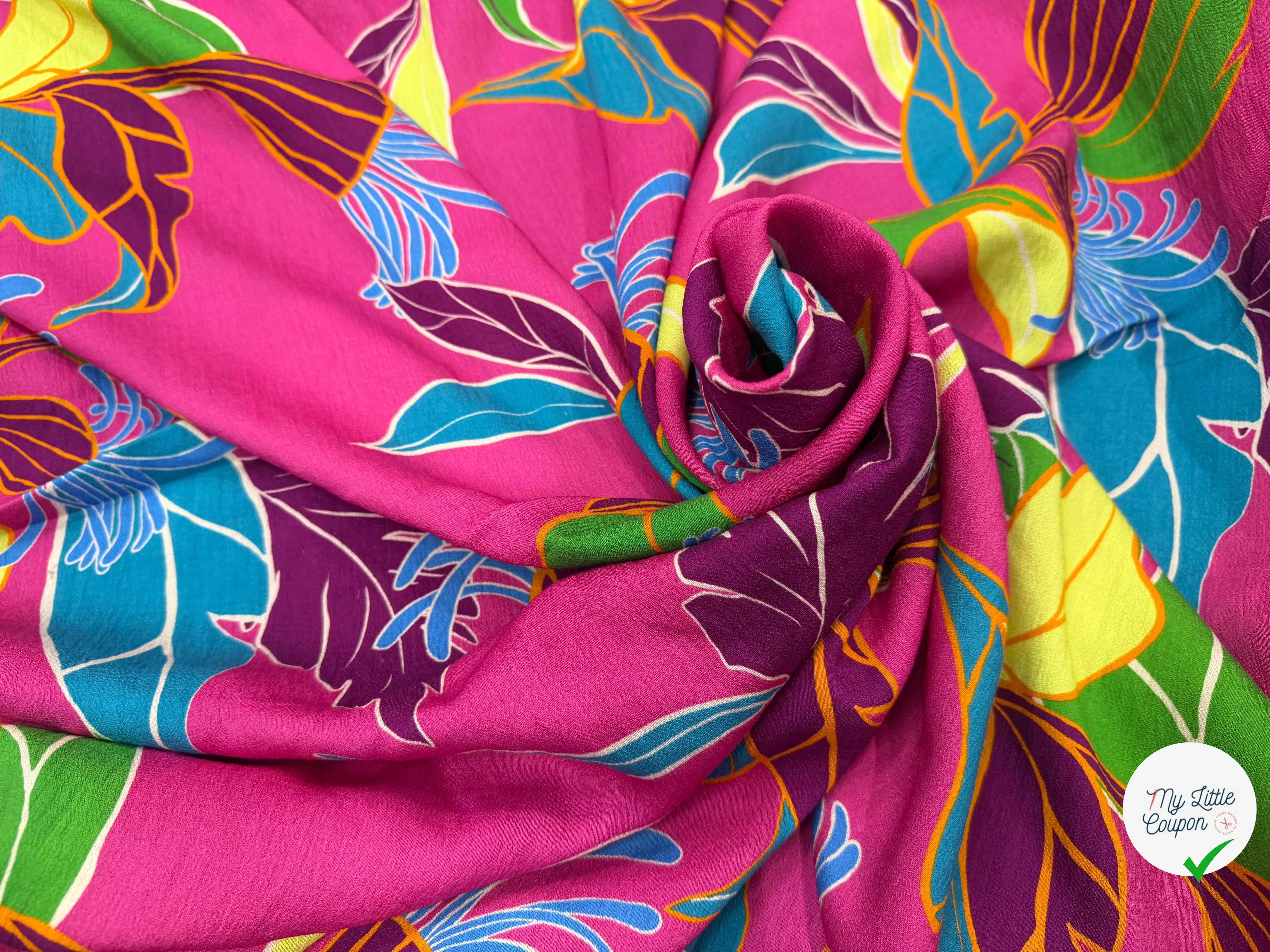 CREPE MAROCAIN 100% VISCOSE 11 - My Little Coupon