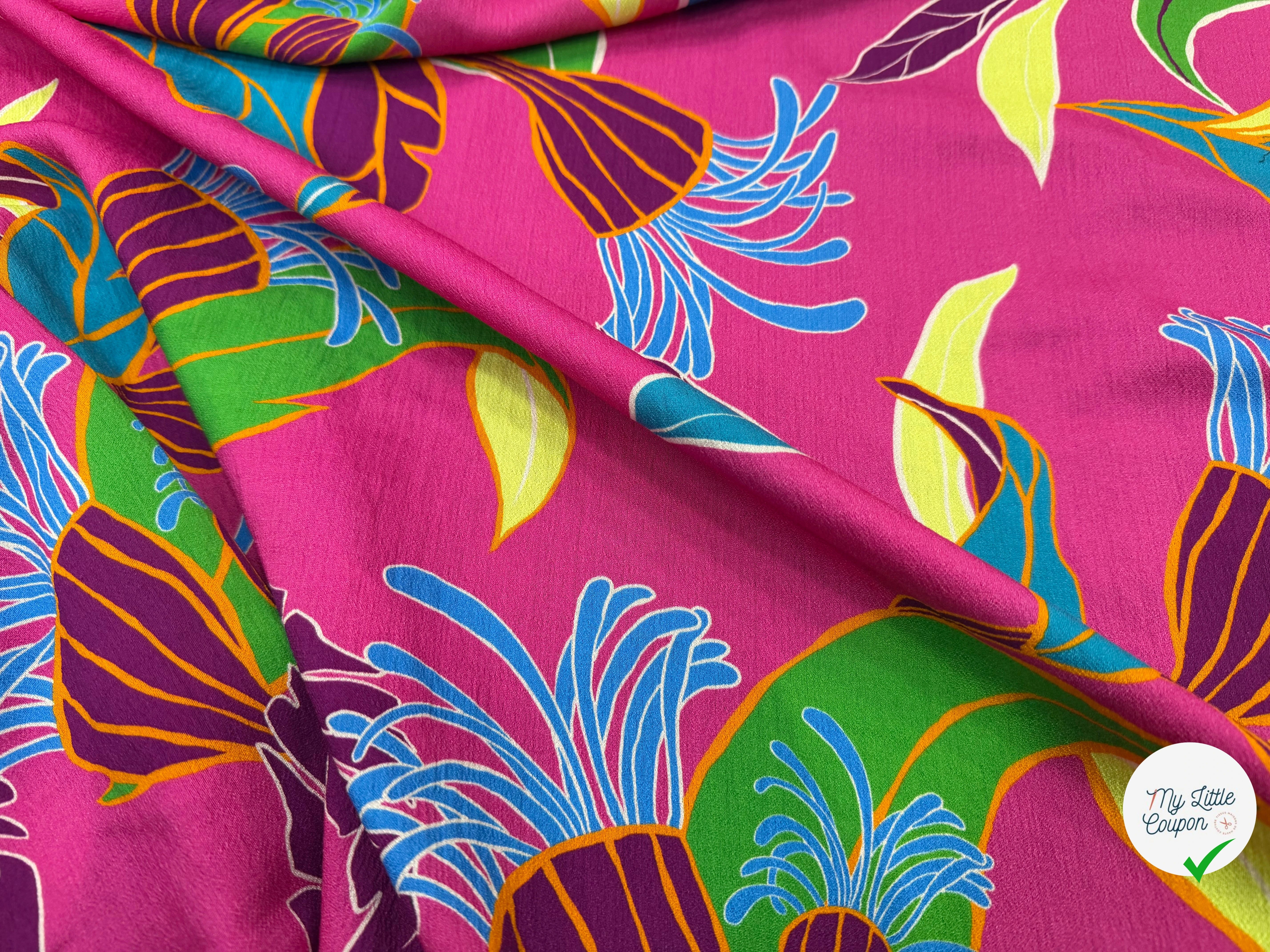 CREPE MAROCAIN 100% VISCOSE 11 - My Little Coupon