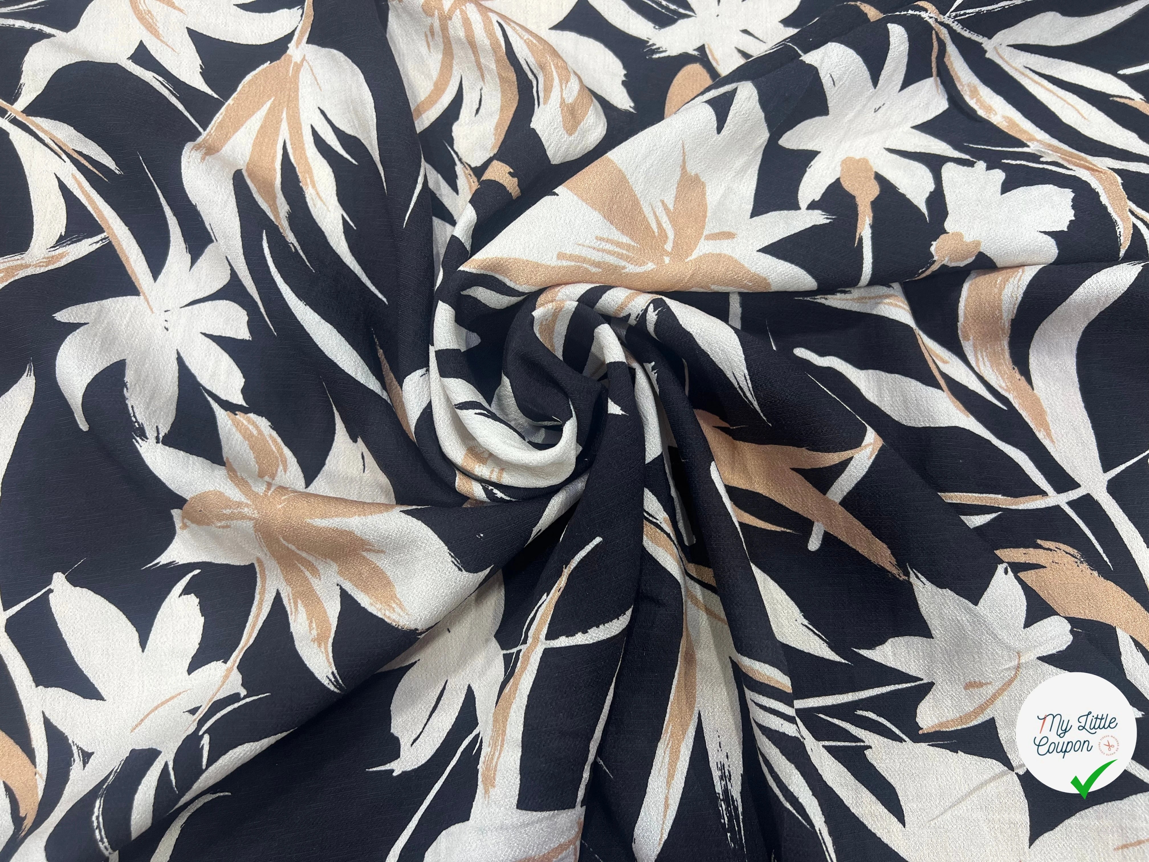 CREPE MAROCAIN 100% VISCOSE 17 - My Little Coupon