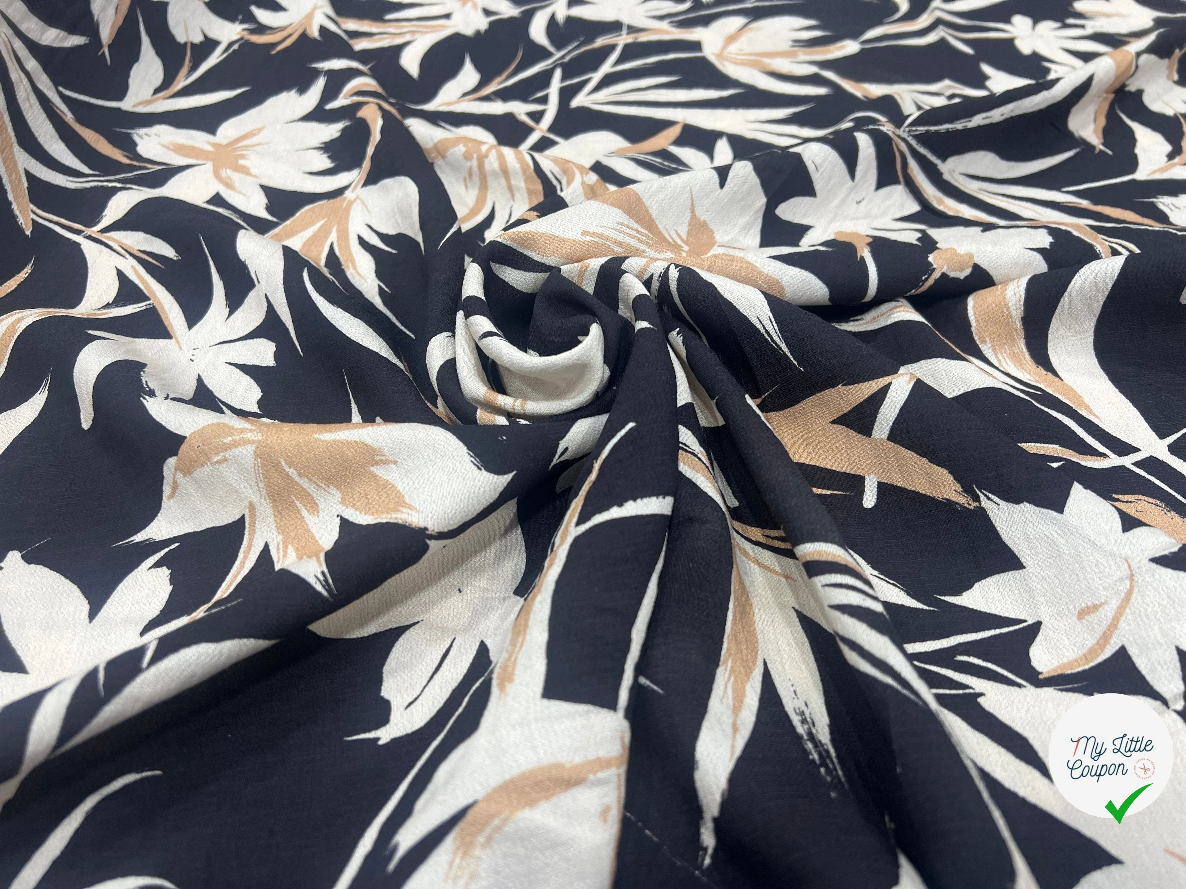 CREPE MAROCAIN 100% VISCOSE 17 - My Little Coupon