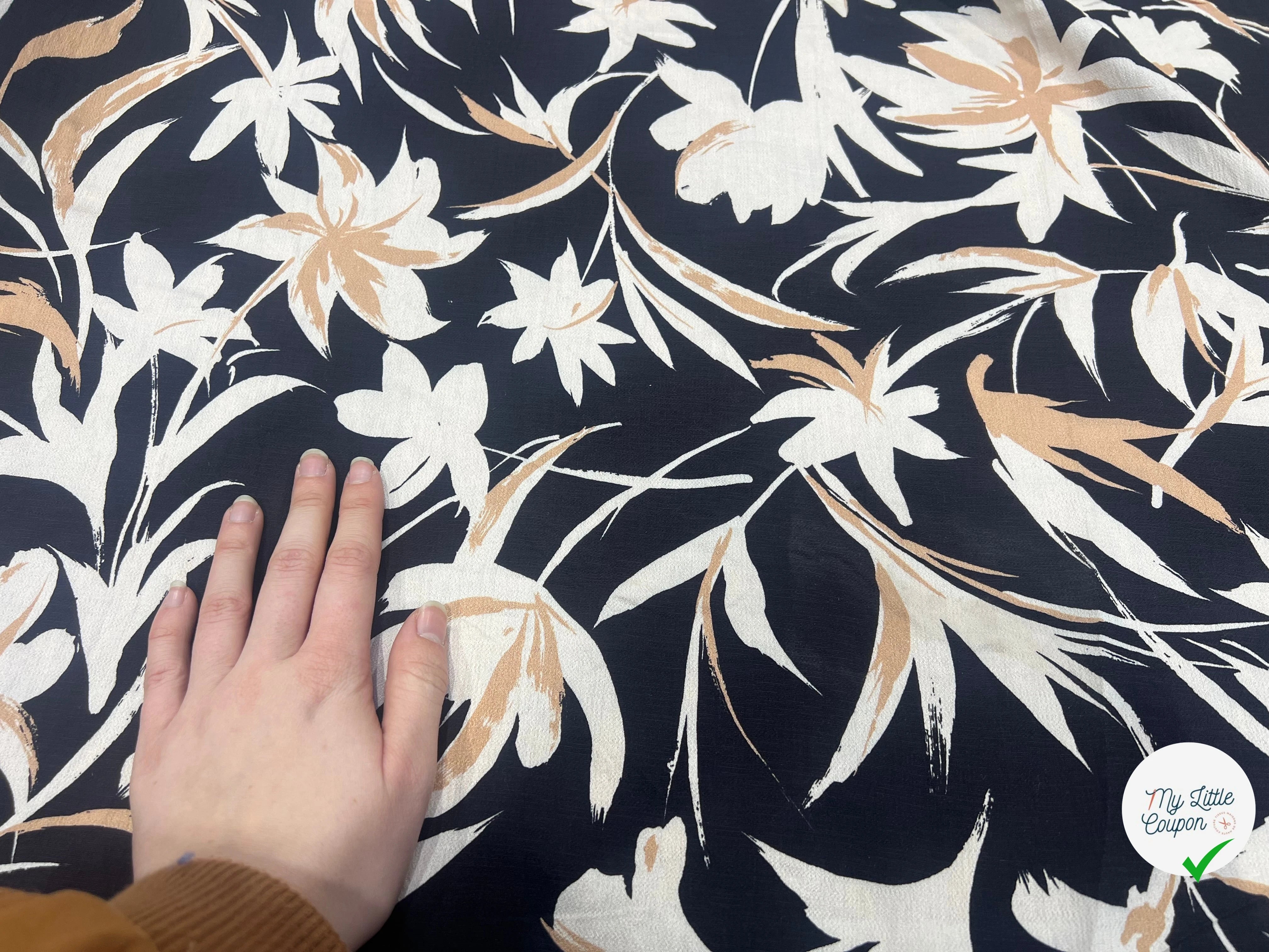 CREPE MAROCAIN 100% VISCOSE 17 - My Little Coupon