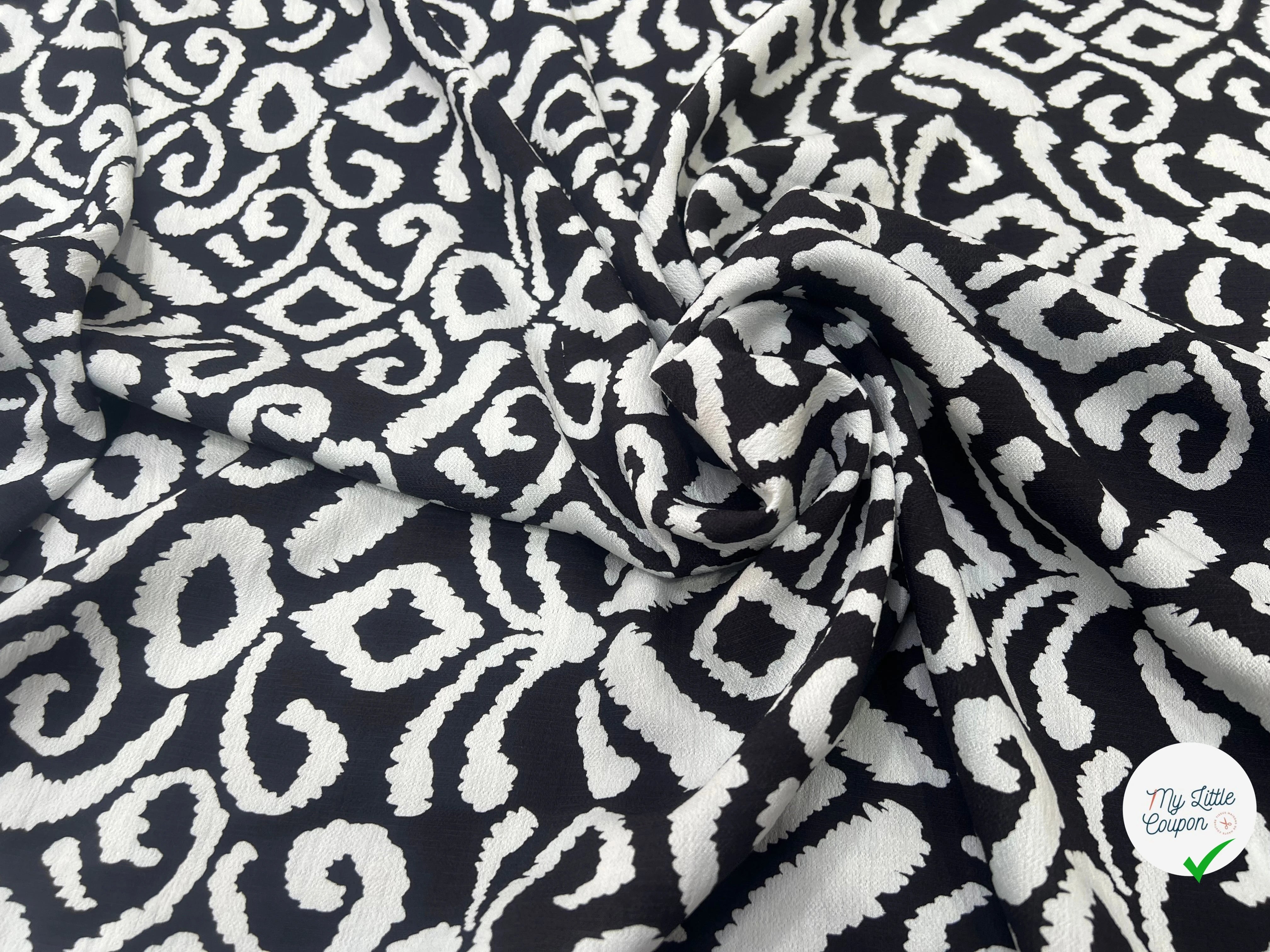 CREPE MAROCAIN 100% VISCOSE 2 - My Little Coupon