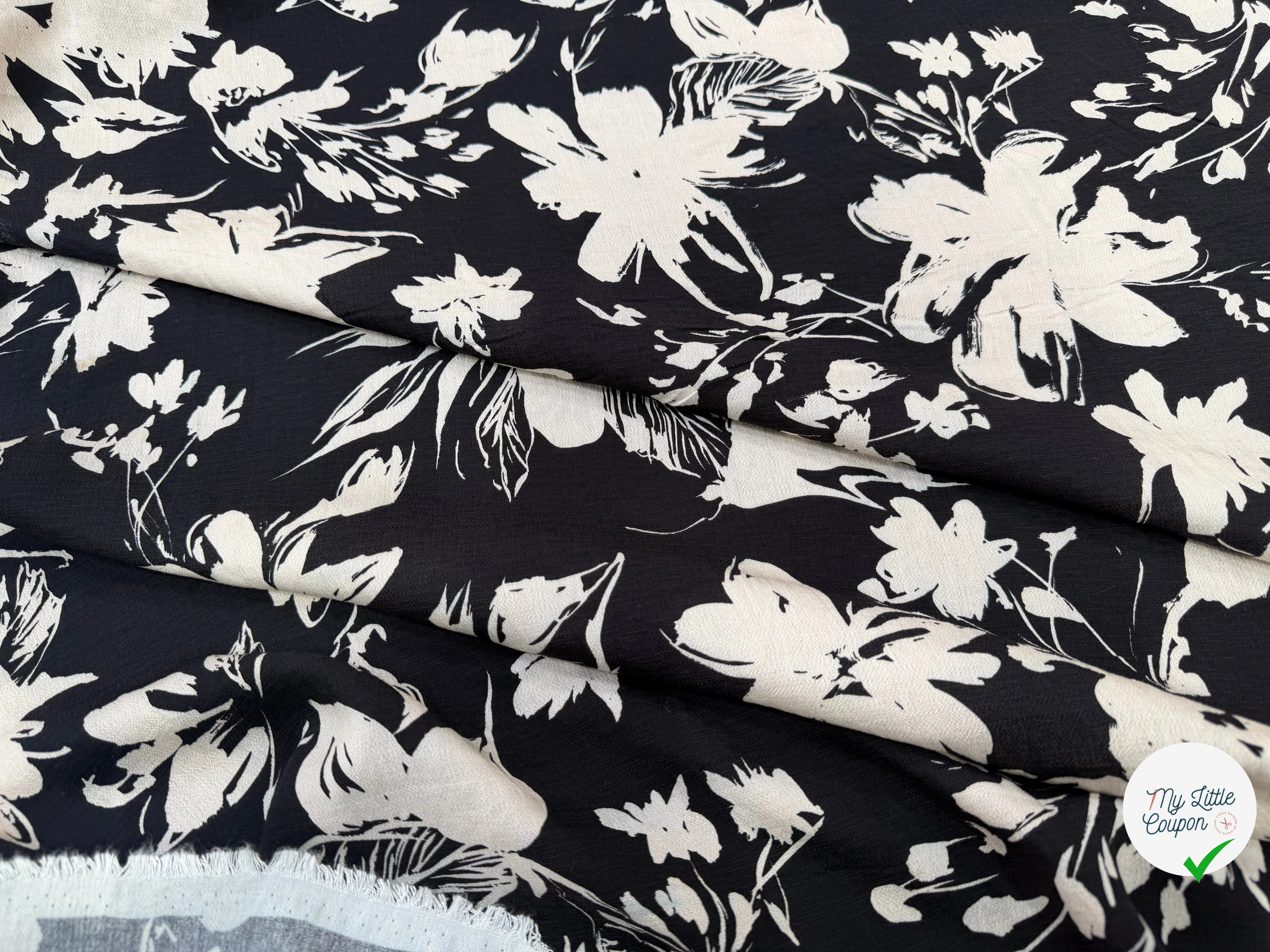 CREPE MAROCAIN 100% VISCOSE 3 - My Little Coupon