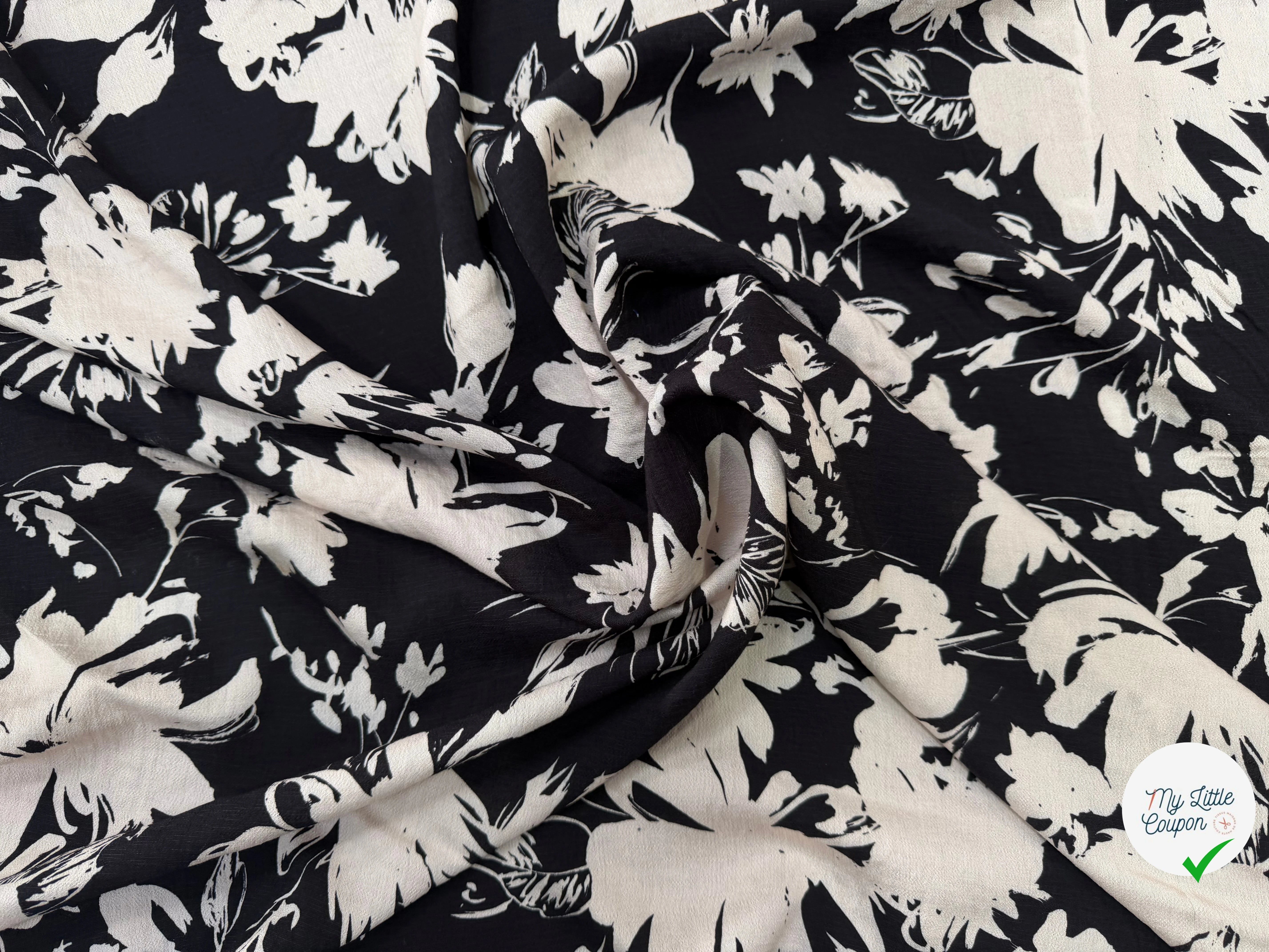 CREPE MAROCAIN 100% VISCOSE 3 - My Little Coupon