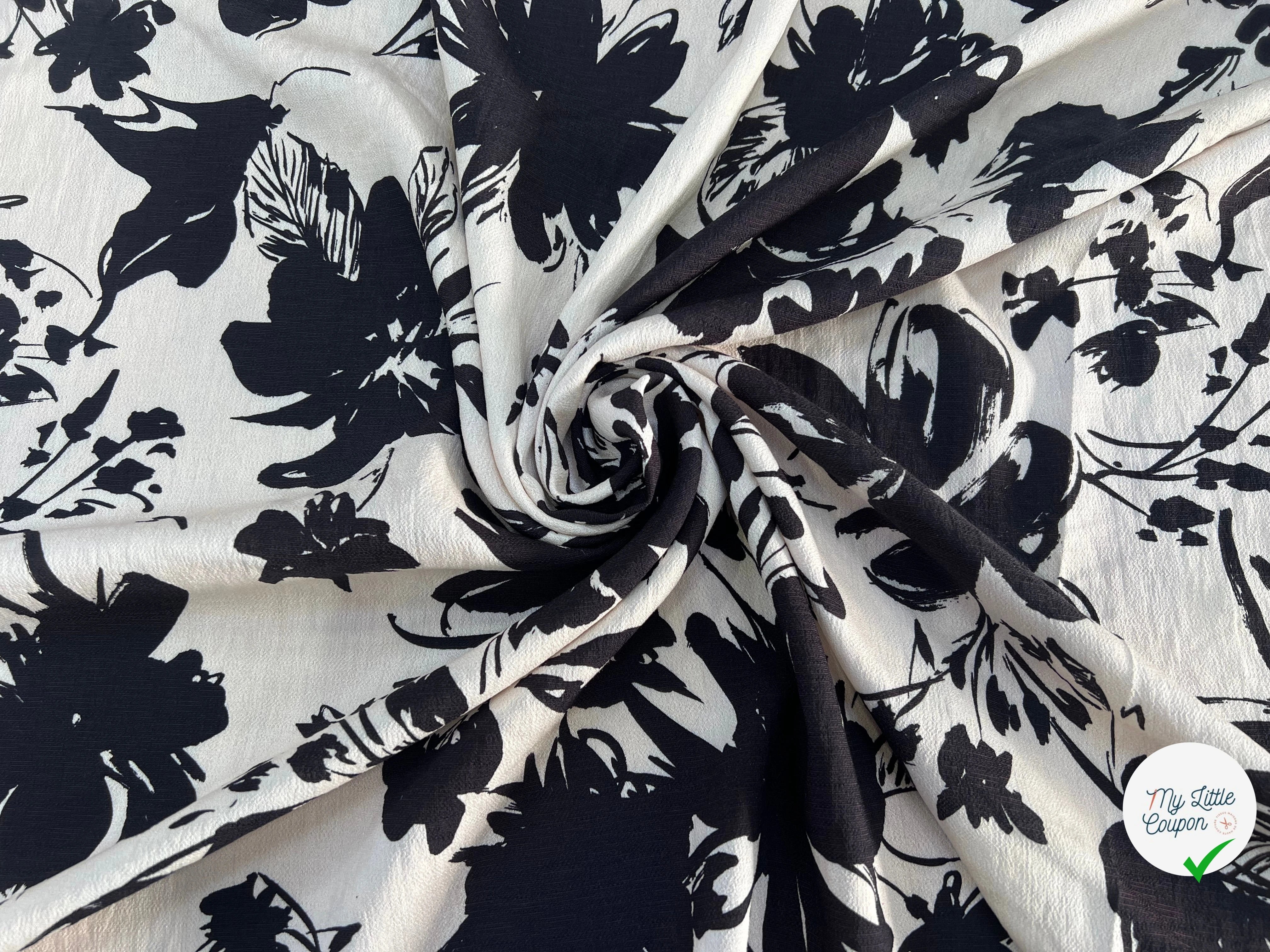 CREPE MAROCAIN 100% VISCOSE 4 - My Little Coupon