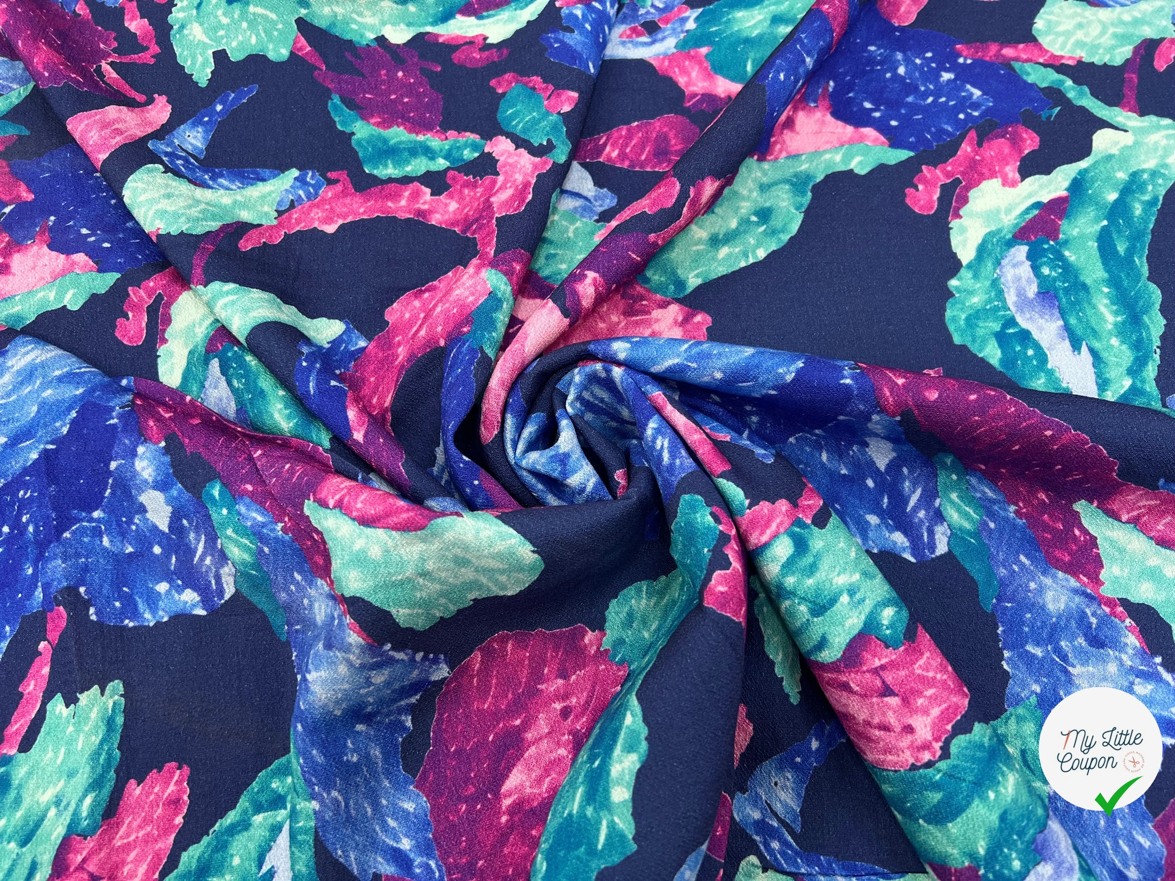 CREPE MAROCAIN 100% VISCOSE 5 - My Little Coupon