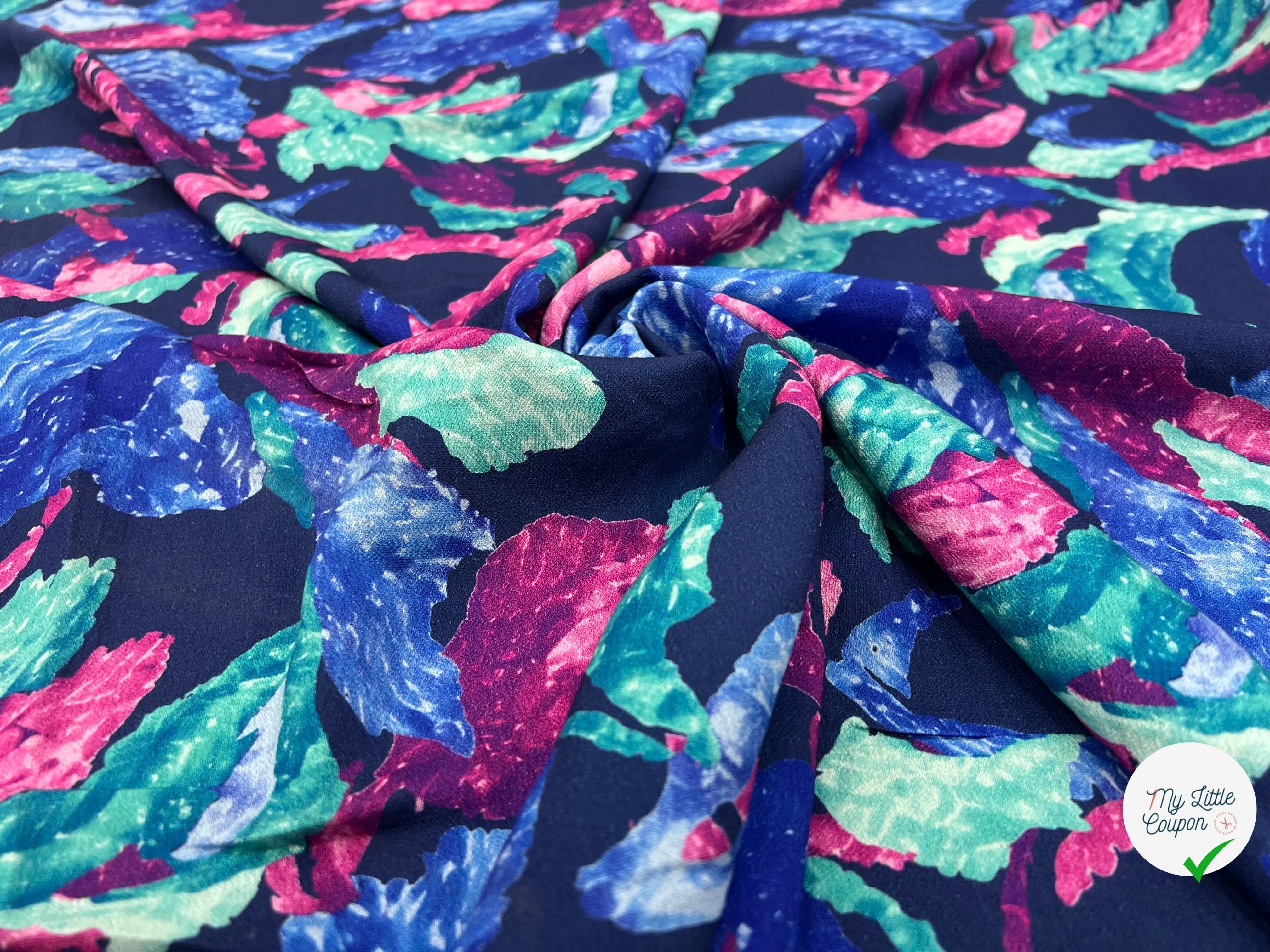 CREPE MAROCAIN 100% VISCOSE 5 - My Little Coupon