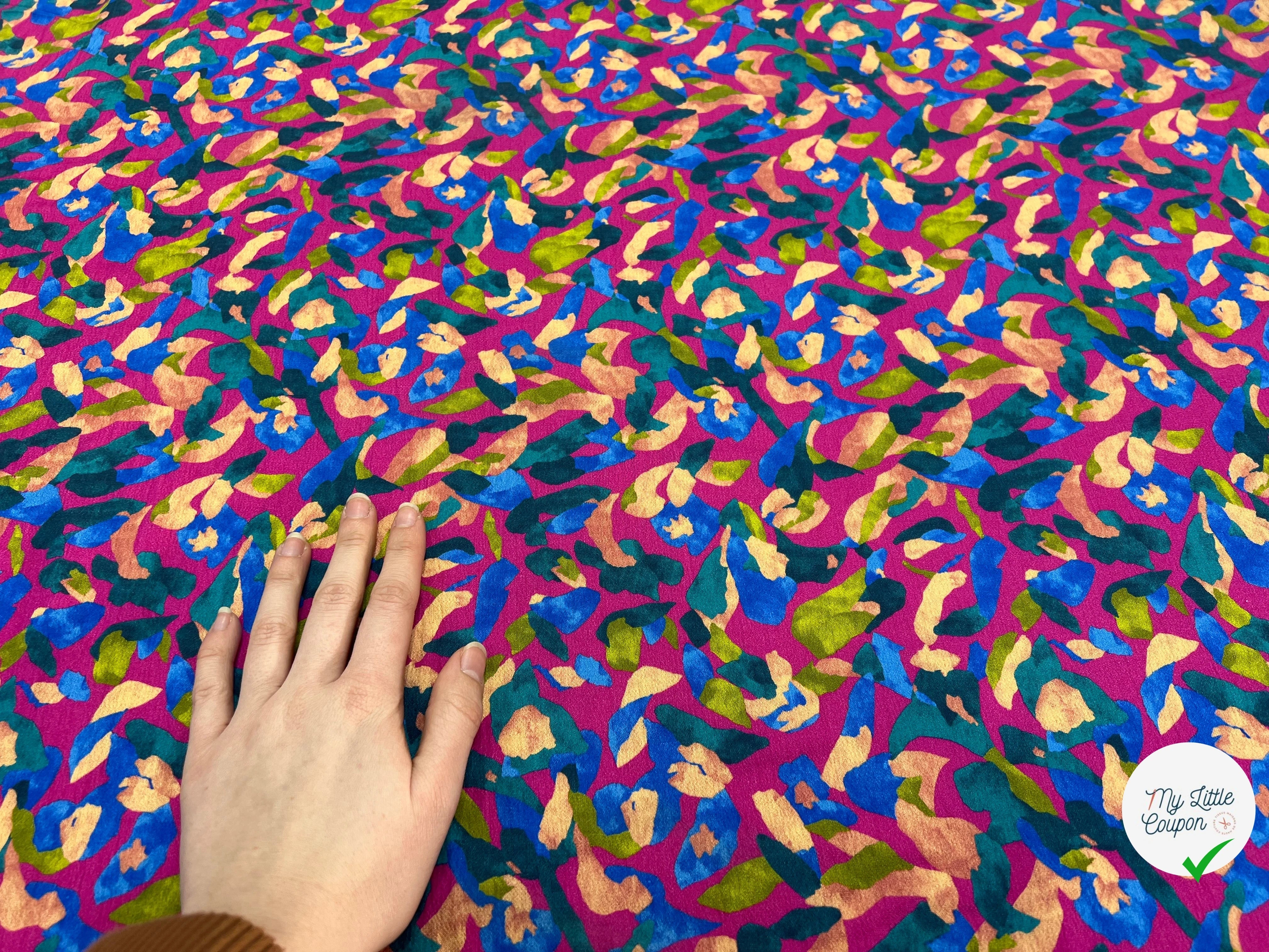 CREPE MAROCAIN 100% VISCOSE 6 - My Little Coupon