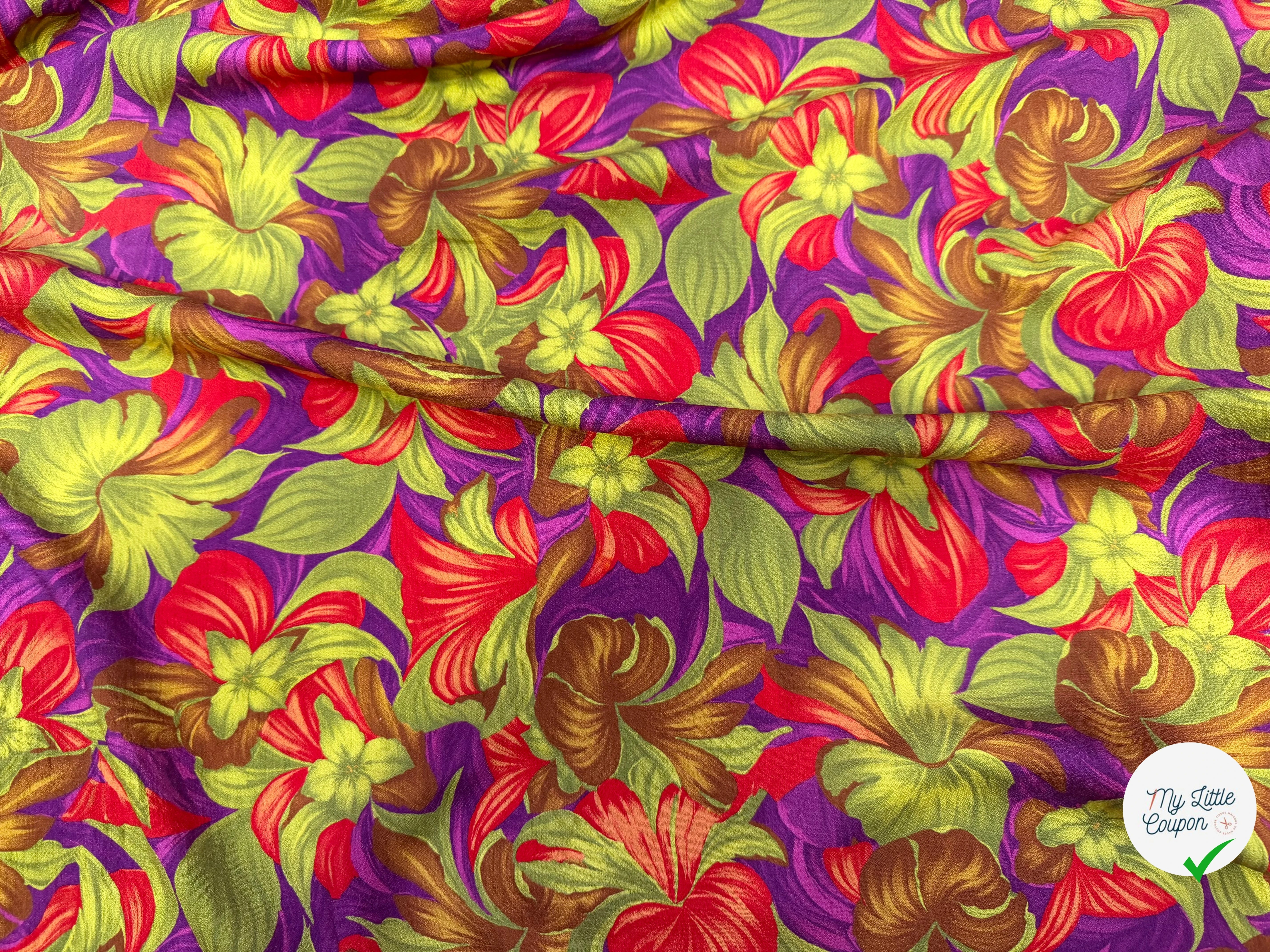 CREPE MAROCAIN 100% VISCOSE 7 - My Little Coupon