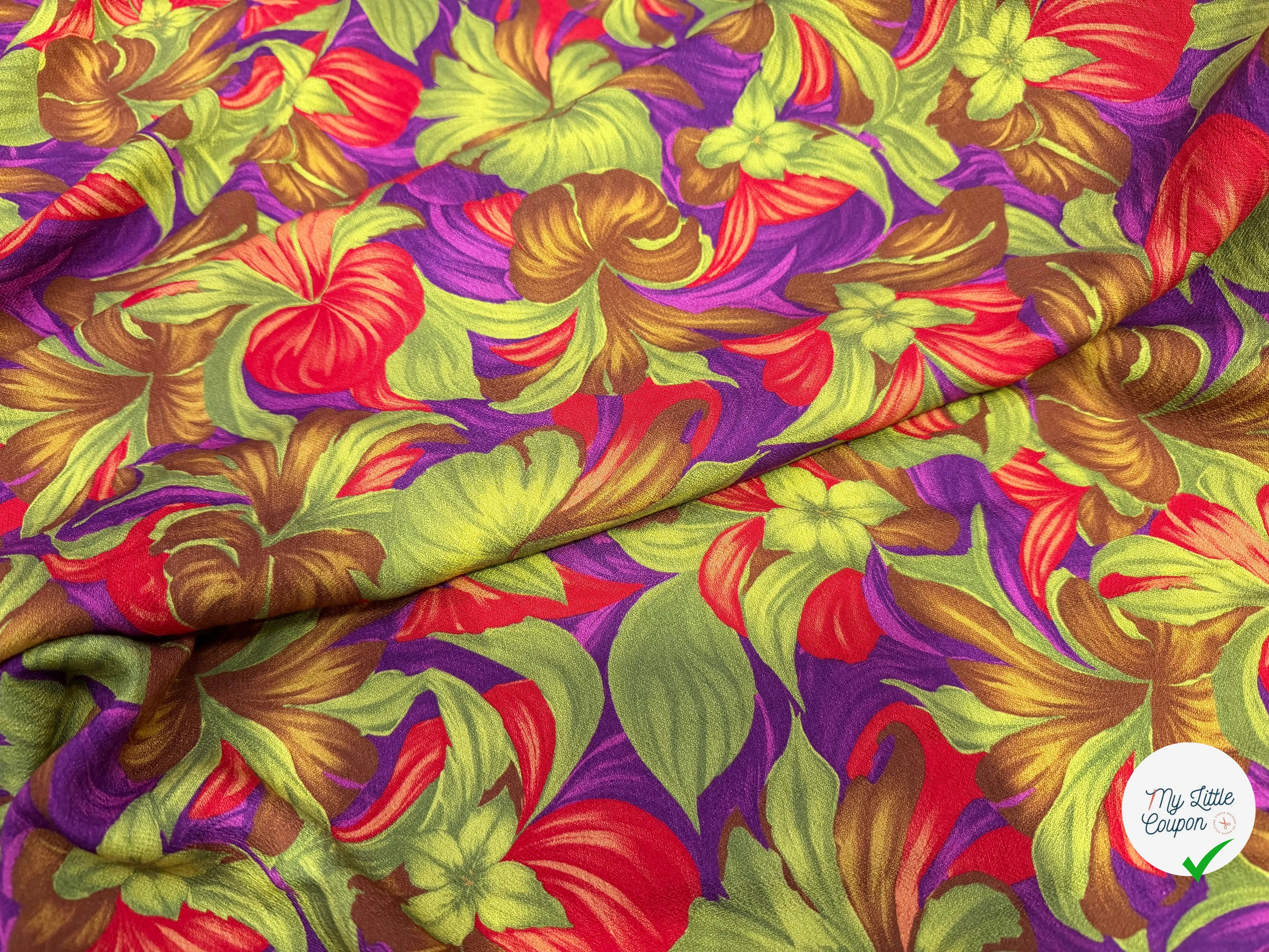 CREPE MAROCAIN 100% VISCOSE 7 - My Little Coupon