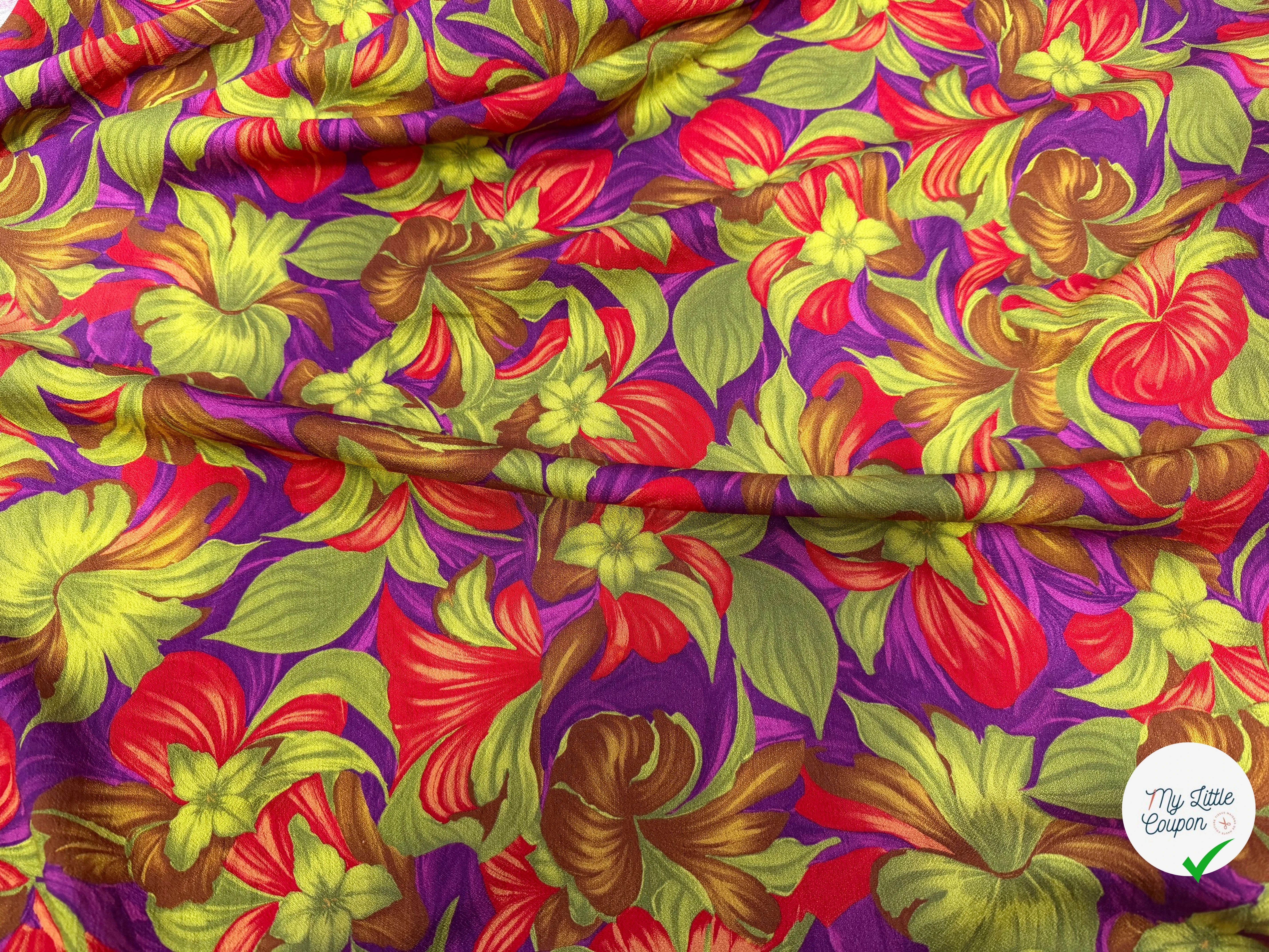 CREPE MAROCAIN 100% VISCOSE 7 - My Little Coupon