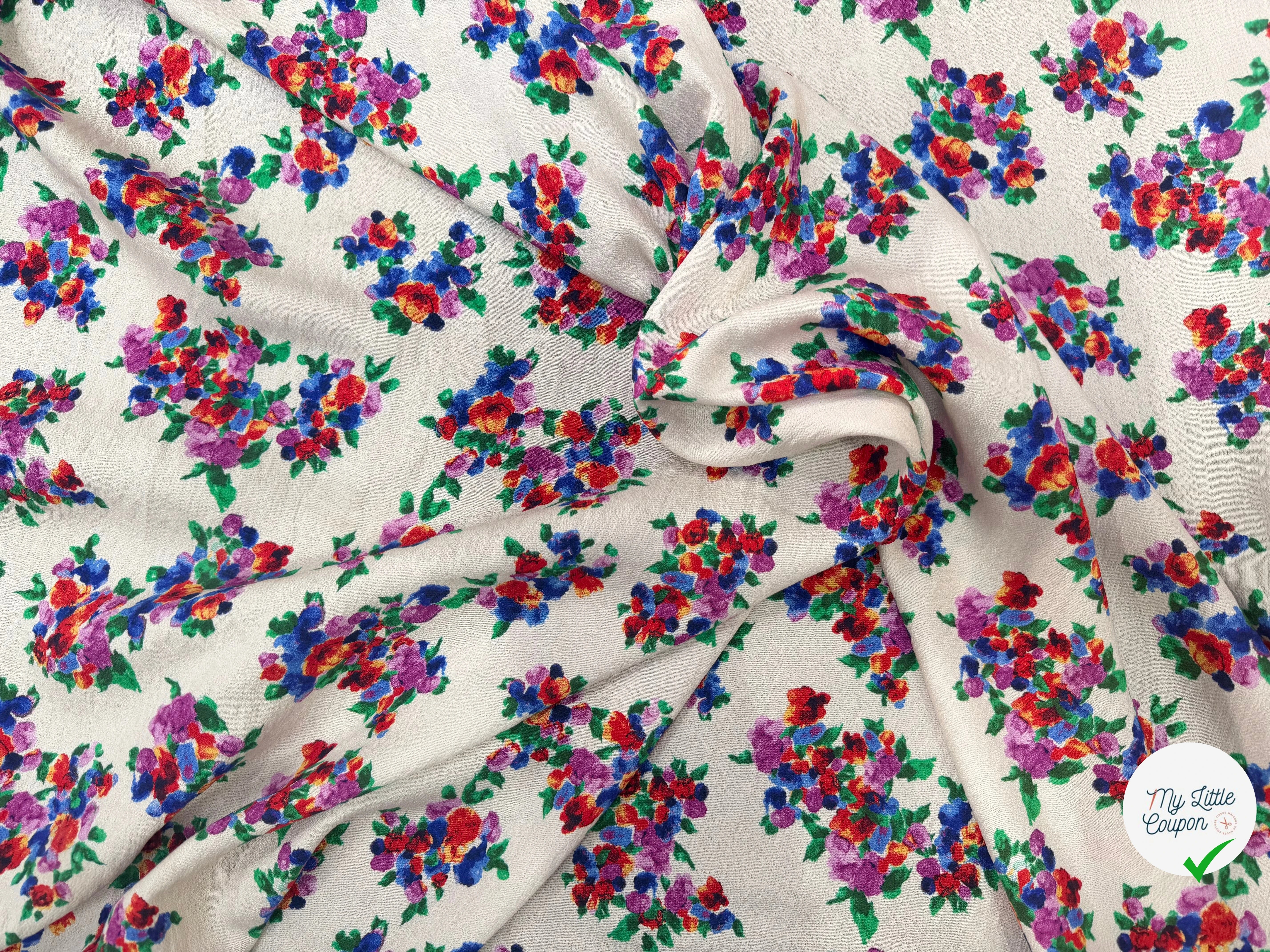 CREPE MAROCAIN 100% VISCOSE 8 - My Little Coupon